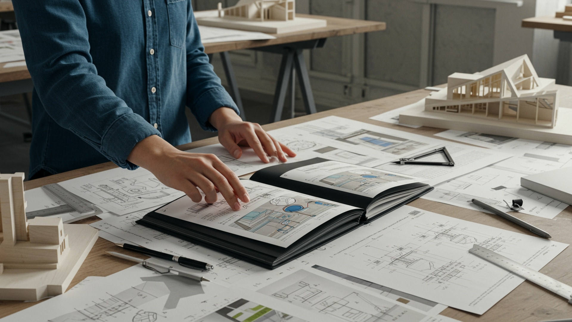Crafting Your Perfect Portfolio for NATA 2025 Architecture College Admissions illustration