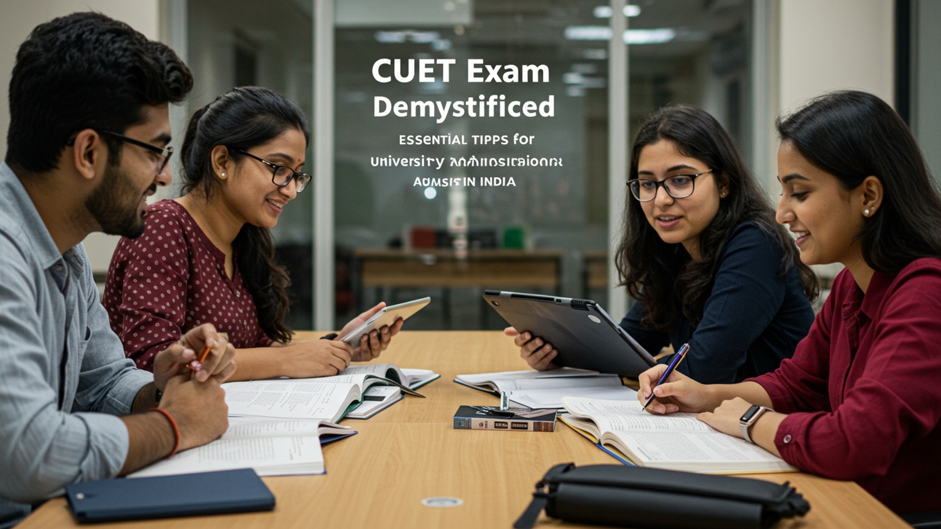 CUET Exam Demystified: Essential Tips for University Admissions in India illustration