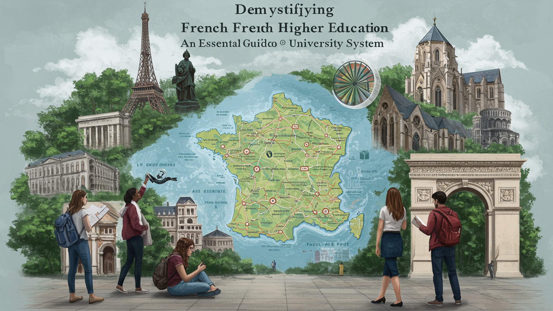 Demystifying French Higher Education: An Essential Guide to the University System illustration