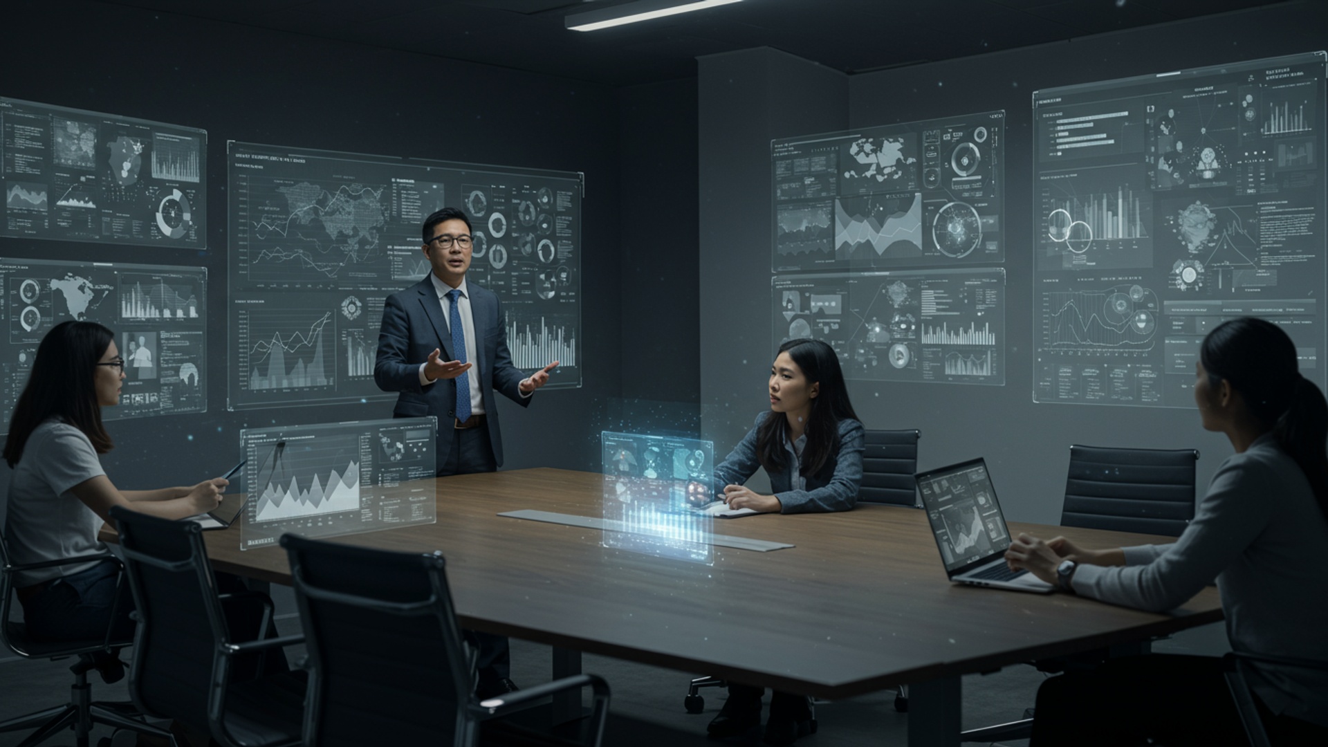 Essential Digital Leadership Skills for Navigating the Future Business Landscape in 2025 illustration