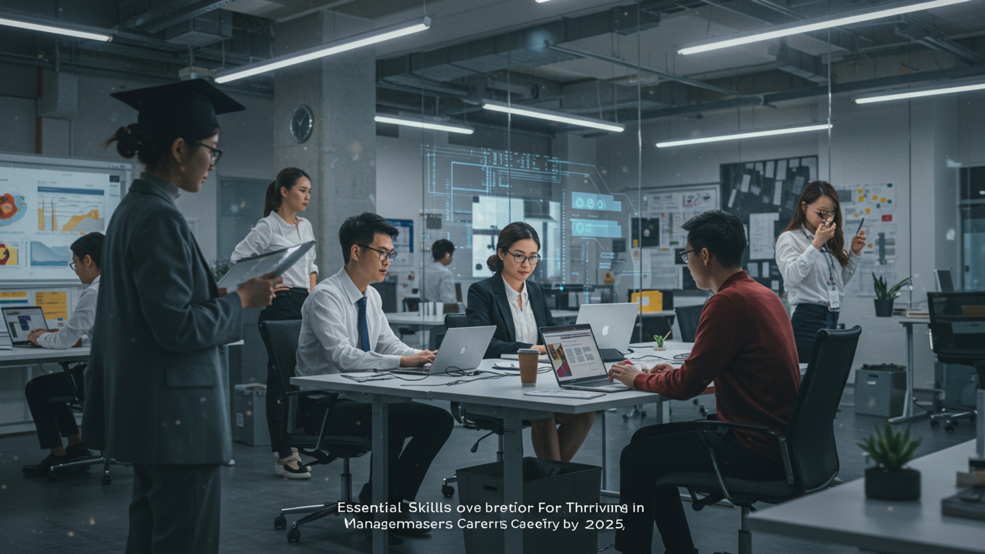 Essential Skills for Thriving in Future Management Careers by 2025: A Practical Guide illustration