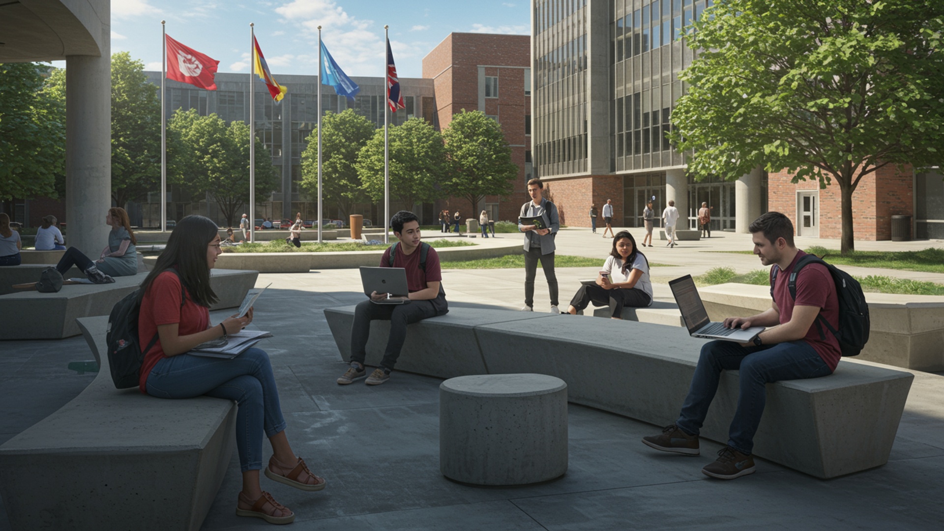 Exploring American Universities: A Student's Path to Global Opportunities in 2025 illustration