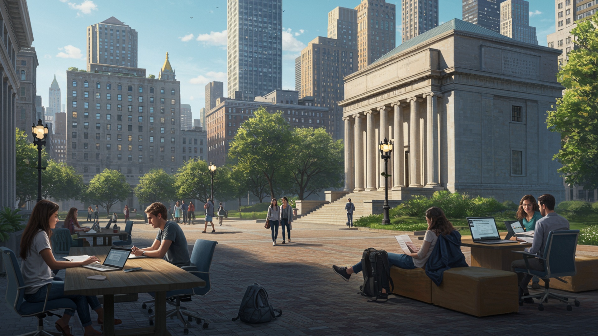 Global Impact: Navigating Columbia University's Diverse Programs for World Changers illustration