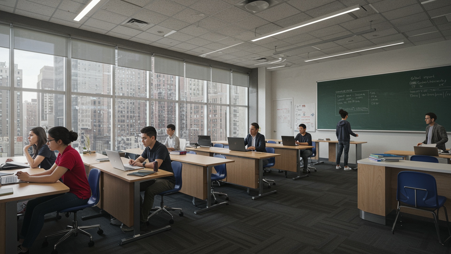 Global Impact, Urban Edge: Columbia University's Role in New York City Innovation illustration