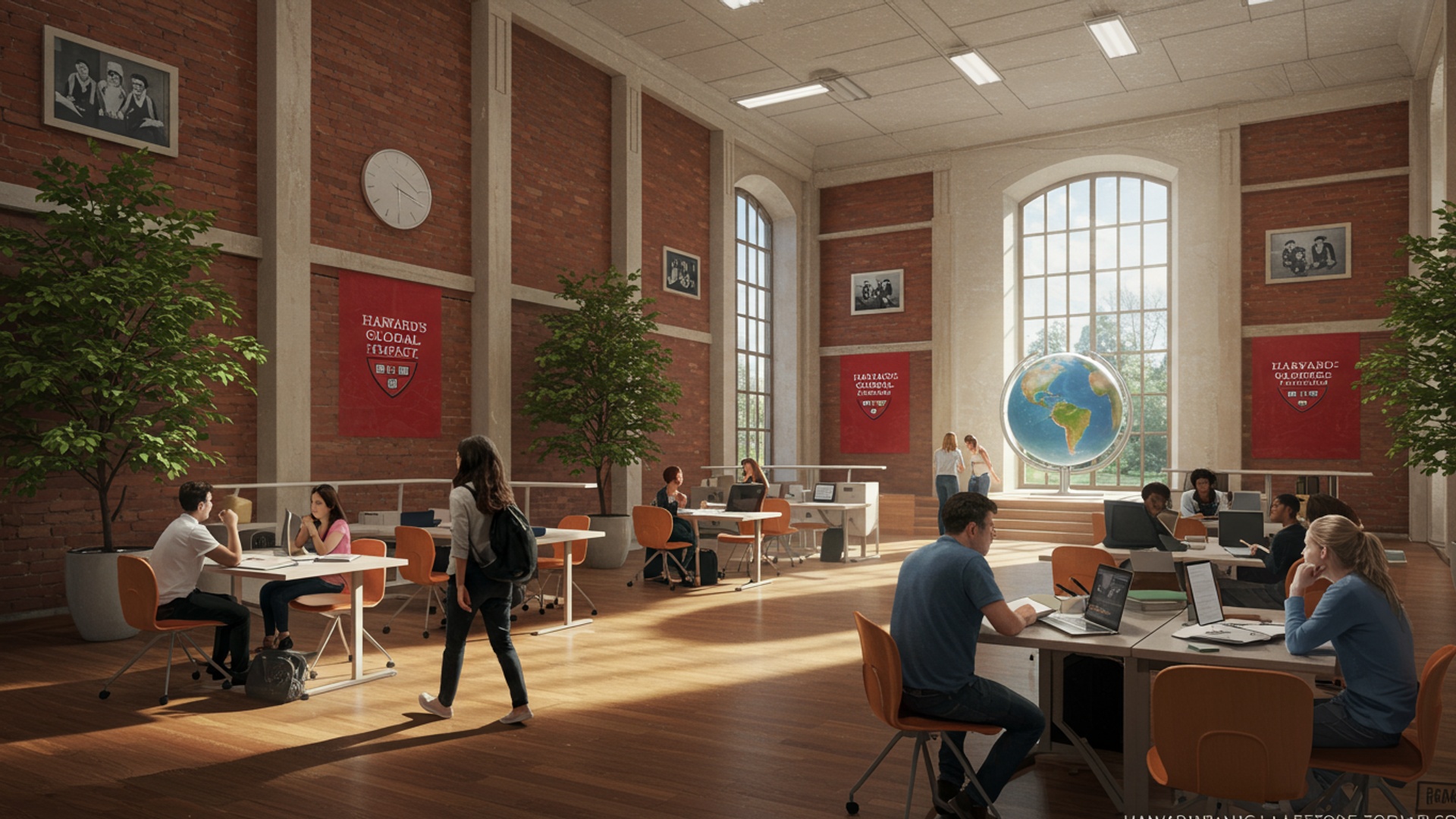 Harvard's Global Impact: Shaping Ethical Leadership for a Better Tomorrow illustration