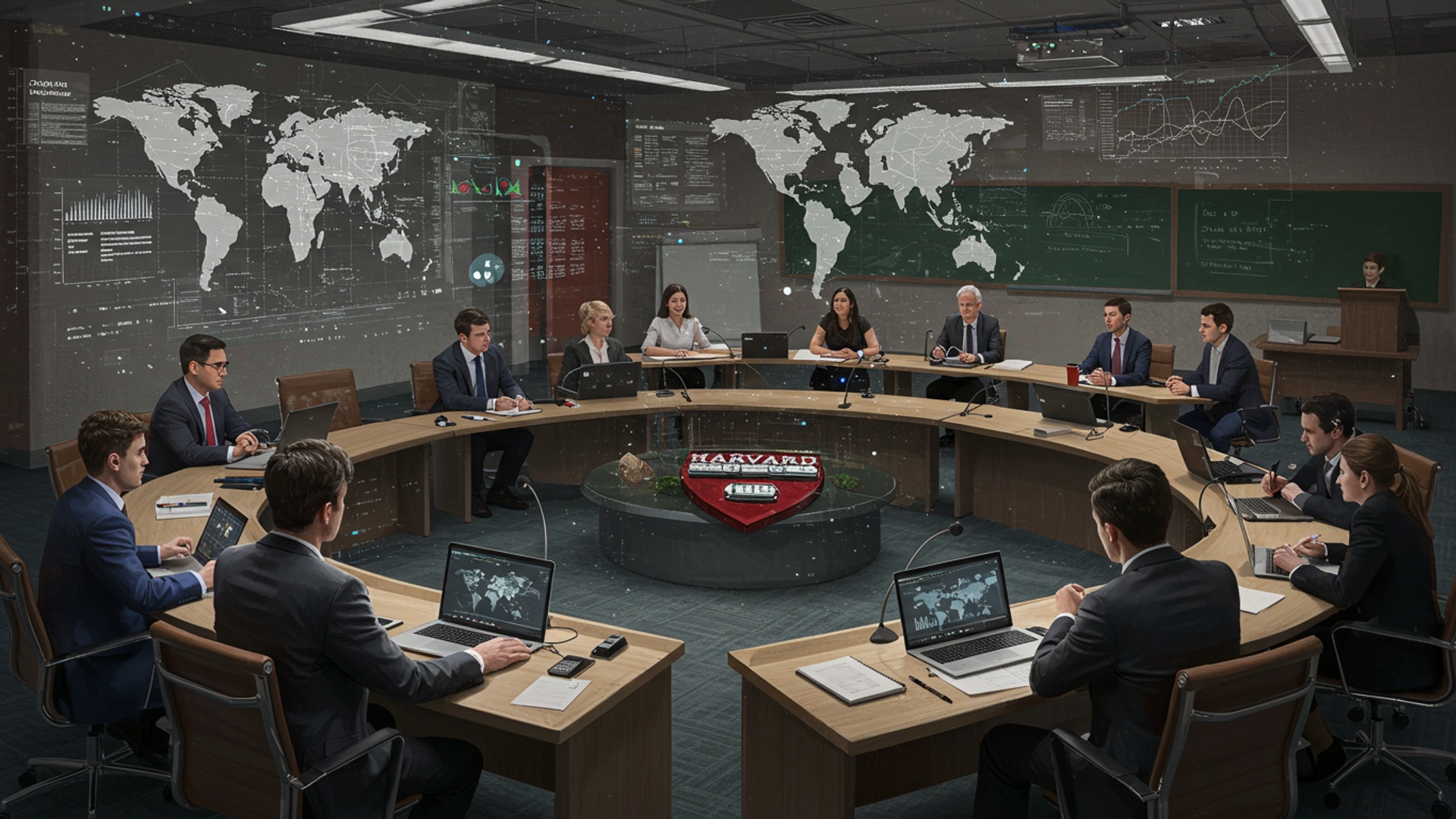 Harvard's Global Leadership Principles: Navigating Complex Challenges in a Changing World illustration