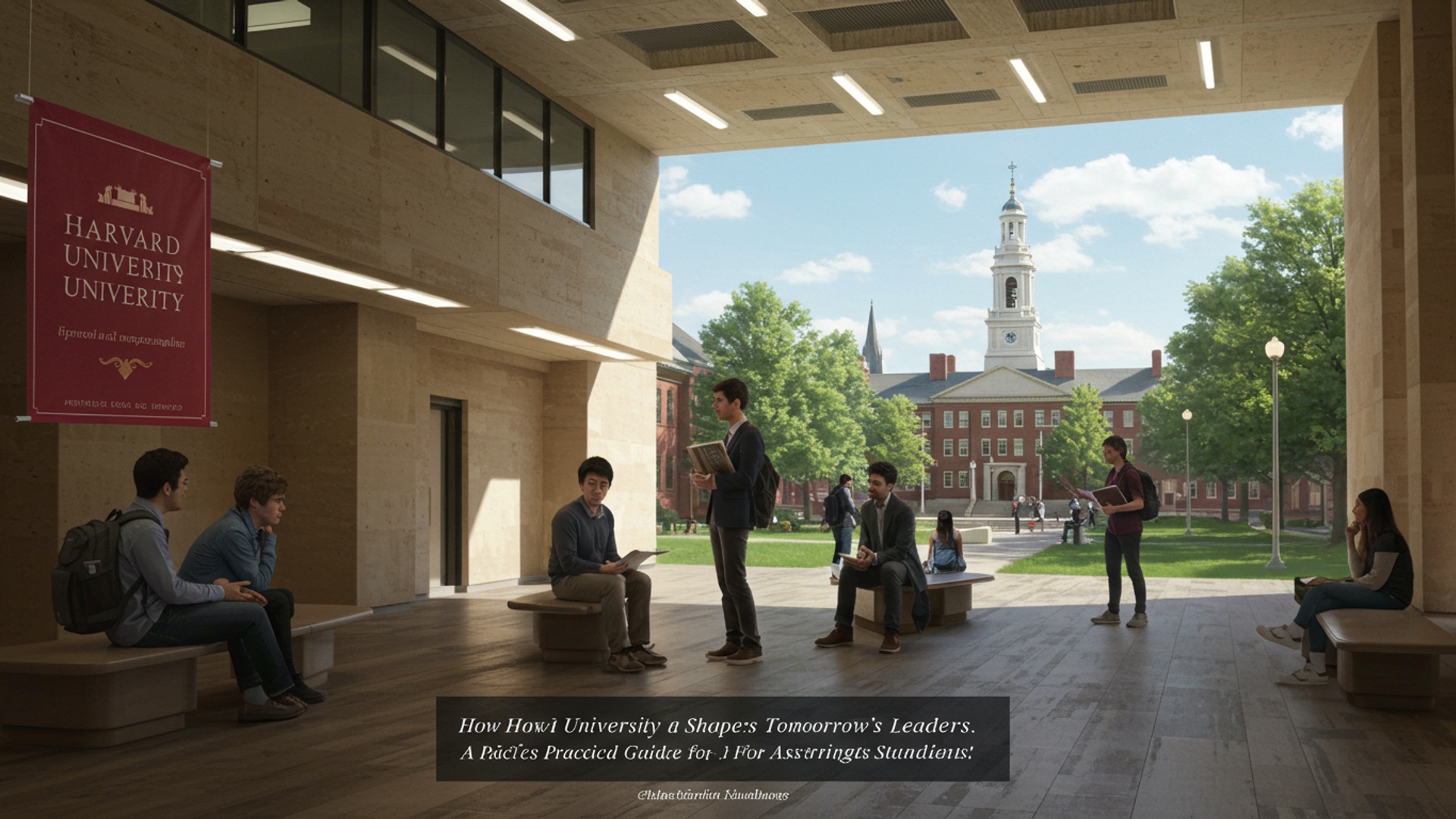 How Harvard University Shapes Tomorrow's Leaders: A Practical Guide for Aspiring Students illustration