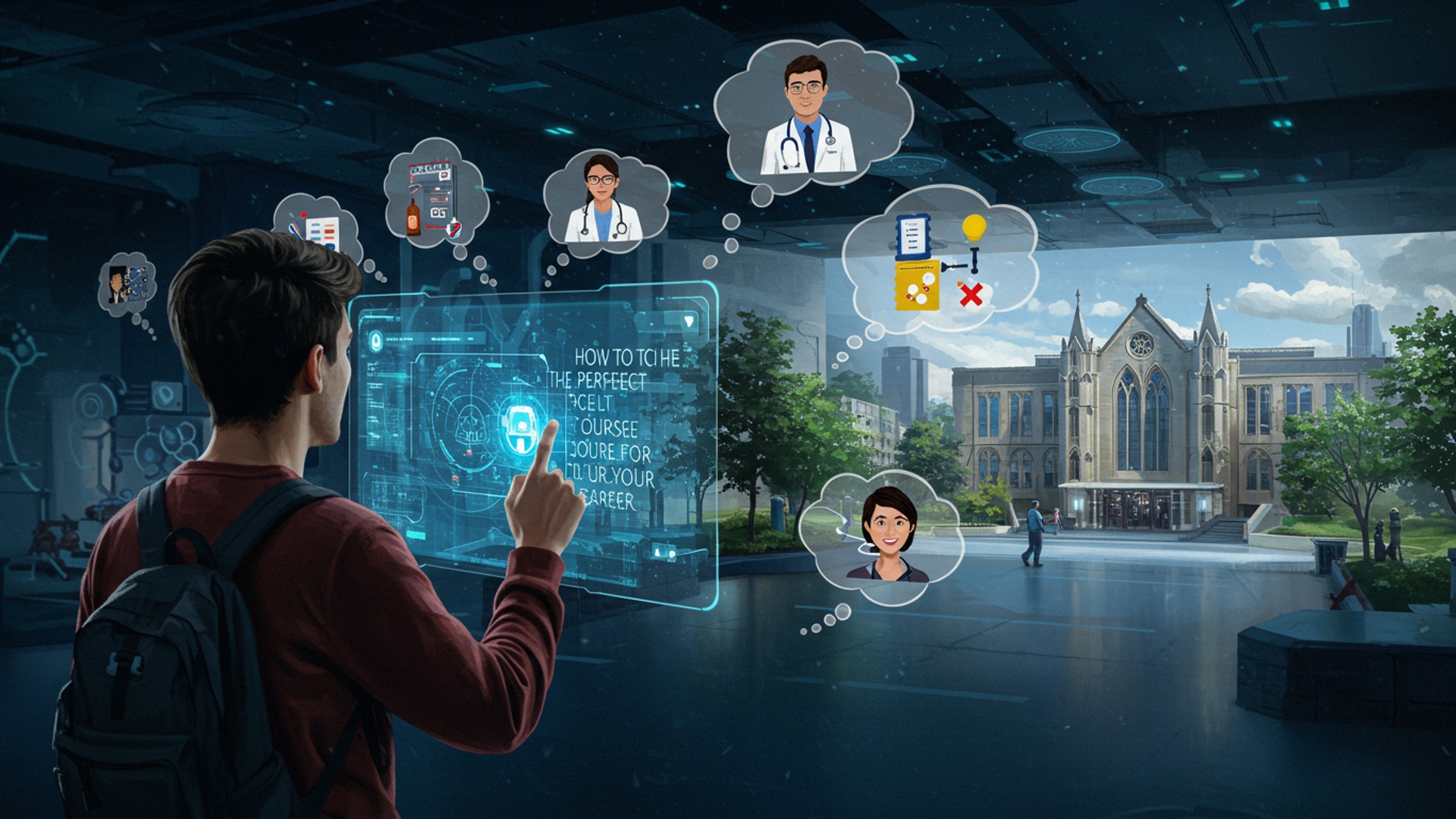 How to Pick the Perfect UK University Course for Your Future Career illustration