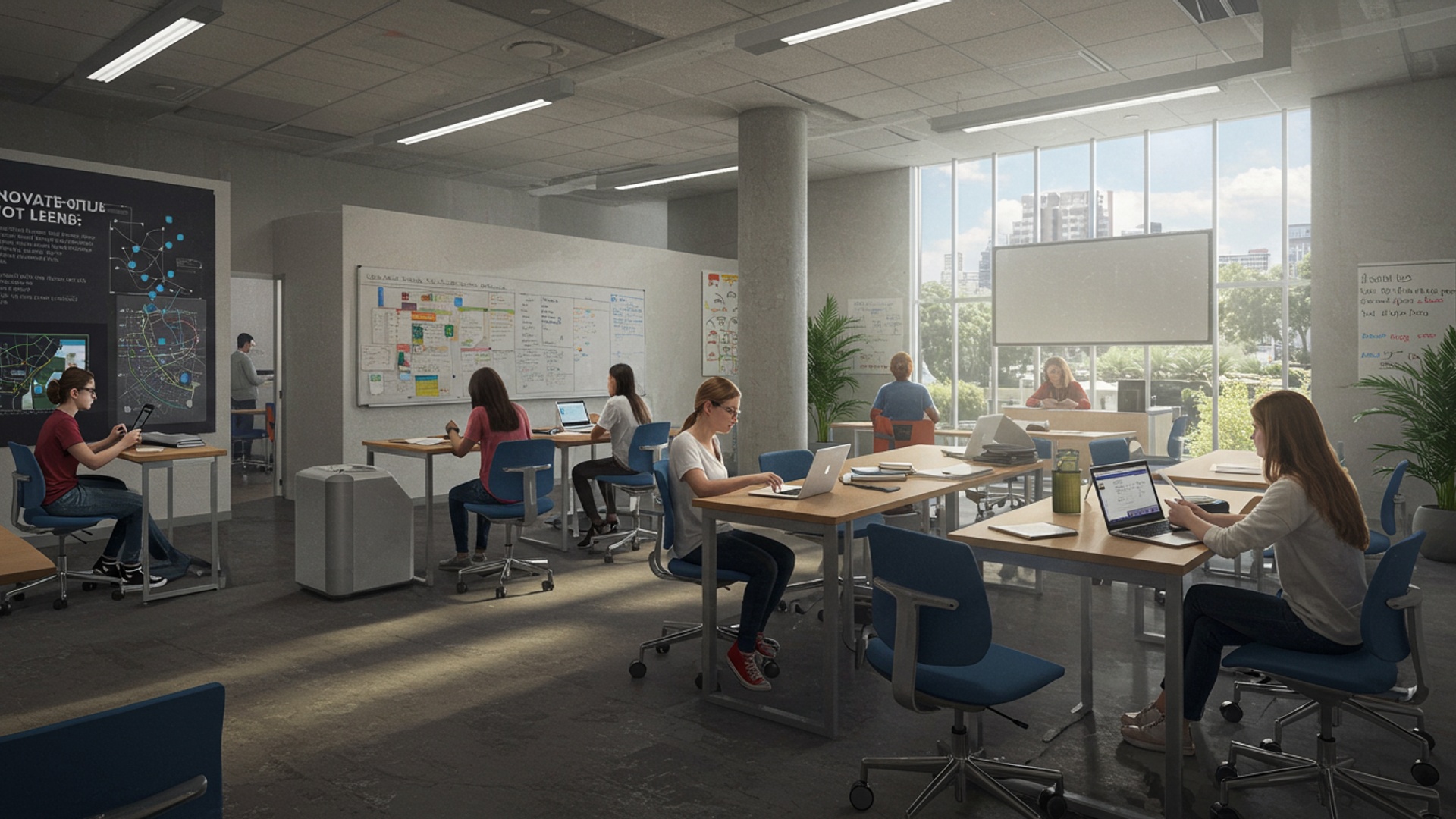 Innovate and Lead: Stanford's Impact on Silicon Valley Entrepreneurship and Tech Trends illustration