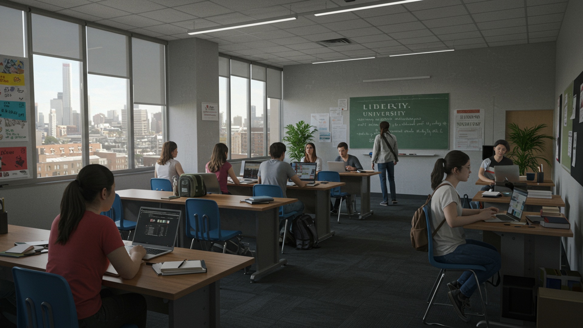 Liberty University: Discovering Faith-Based Education and Flexible Online Learning for All illustration