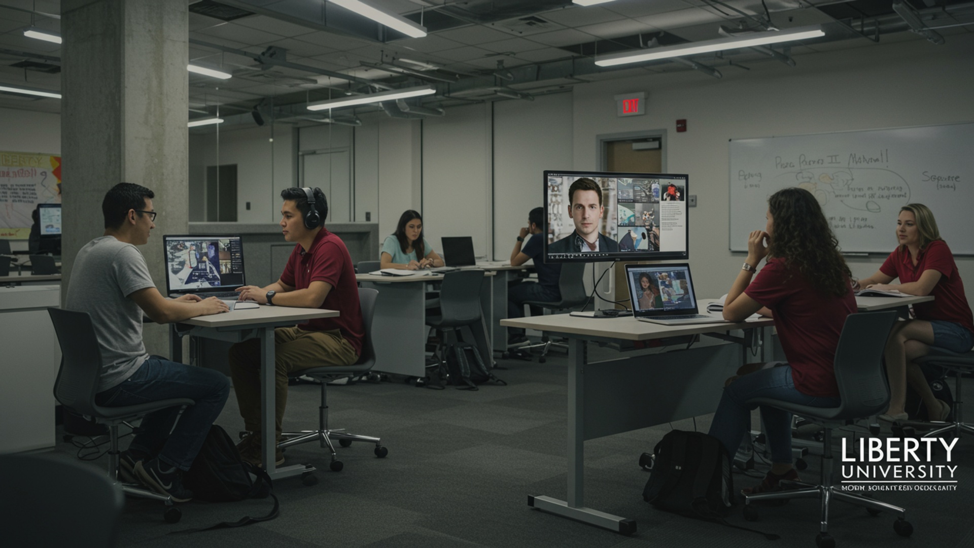 Liberty University: Navigating Career Success with Values-Based Online Education illustration