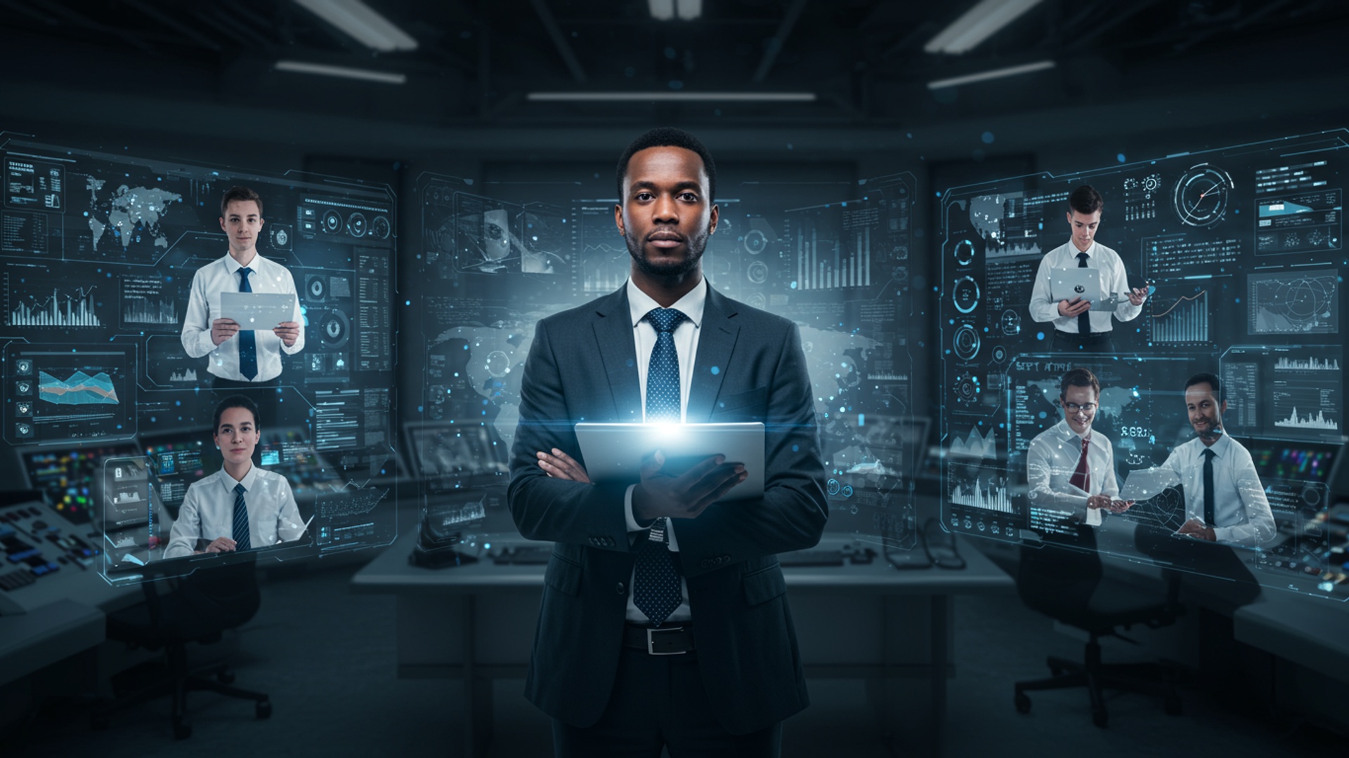 Mastering Essential Digital Leadership Skills: Thrive in the Evolving 2025 Business Landscape illustration