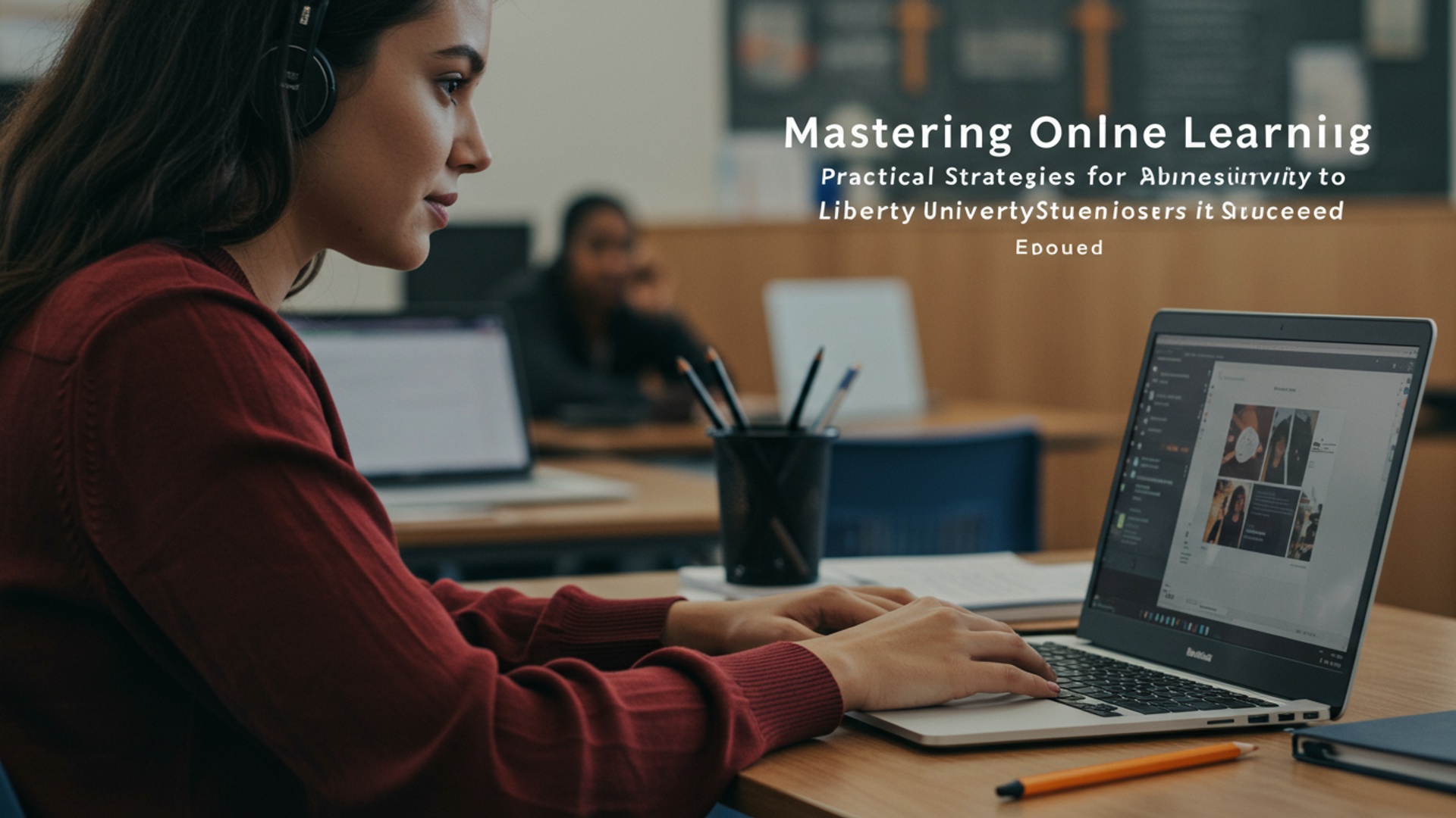 Mastering Online Learning: Practical Strategies for Liberty University Students to Succeed illustration