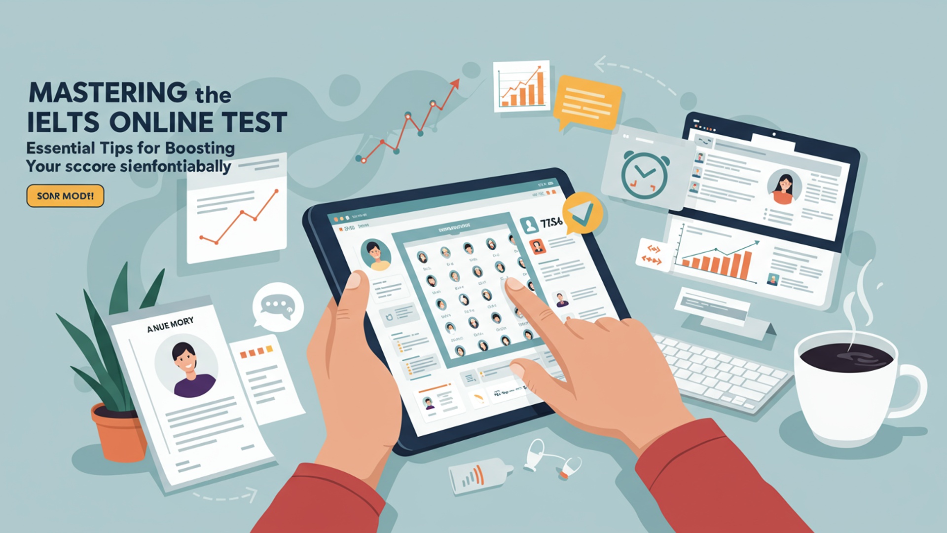 Mastering the IELTS Online Test: Essential Tips for Boosting Your Score Significantly illustration