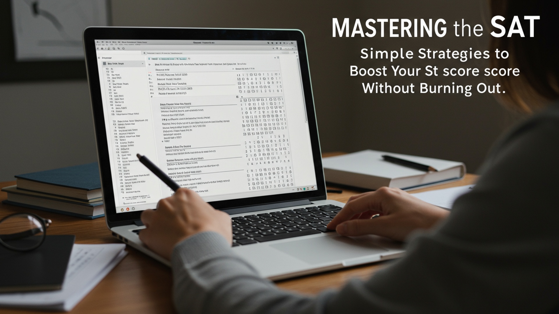 Mastering the SAT: Simple Strategies to Boost Your Score Without Burning Out illustration