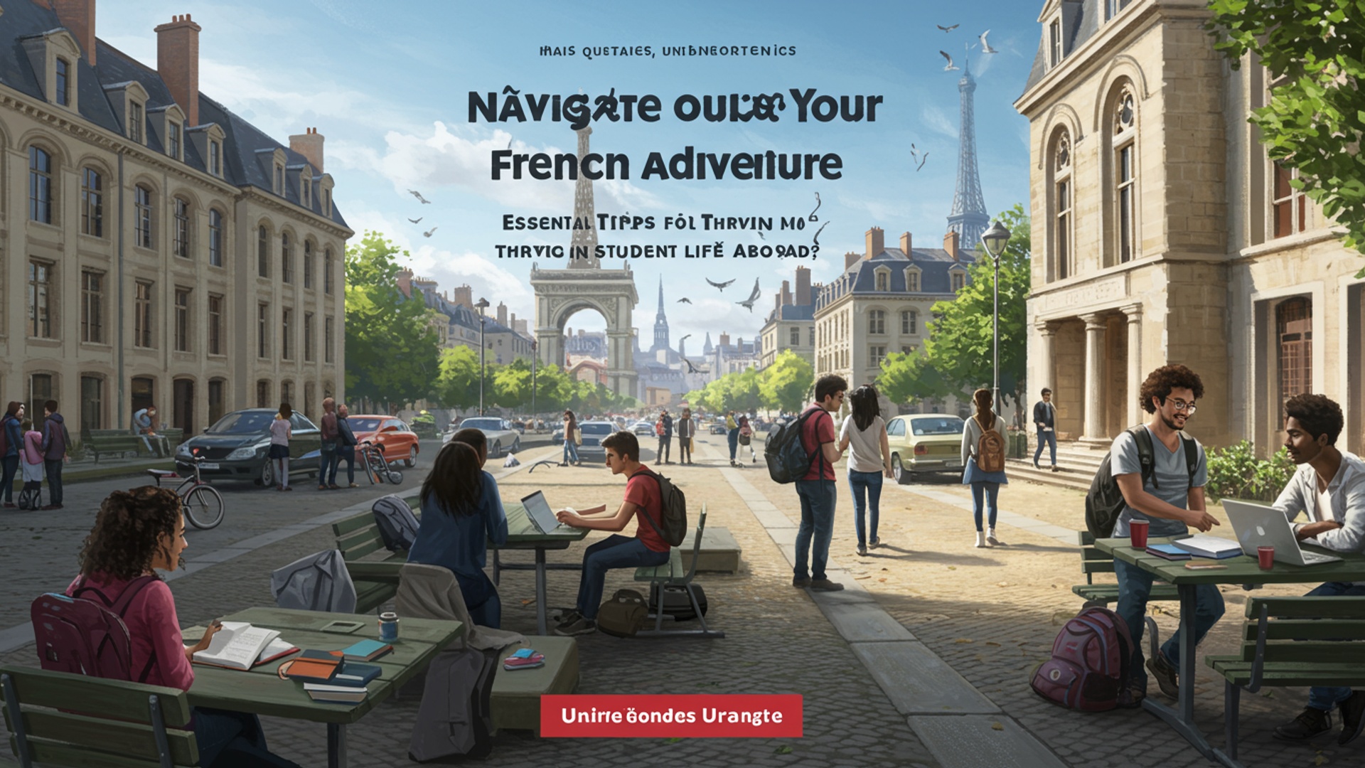 Navigate Your French Adventure: Essential Tips for Thriving in Student Life Abroad illustration
