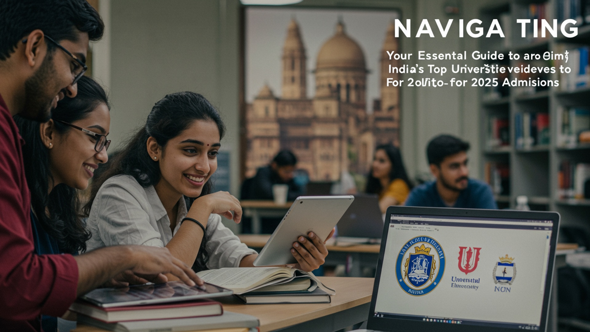 Navigating Higher Education: Your Essential Guide to India's Top Universities for 2025 Admissions illustration