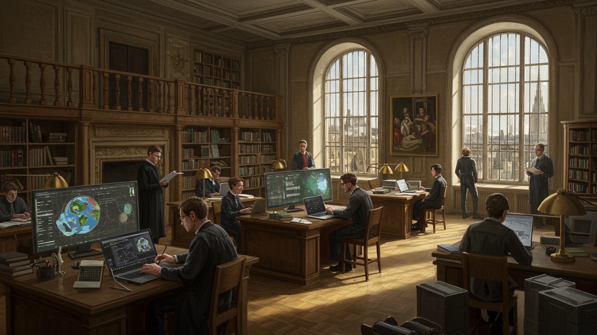 Oxford's Global Impact: Addressing 2025's Biggest Challenges Through Research illustration