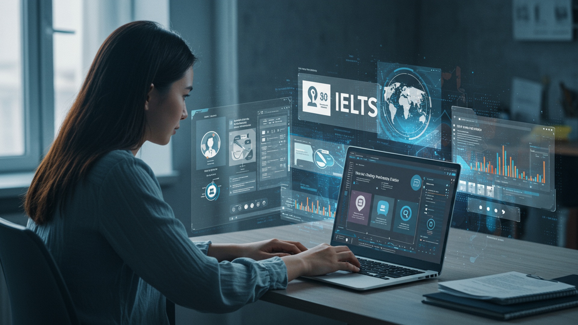 Score High on IELTS Online: Proven Tips for Every Section and Global Success illustration
