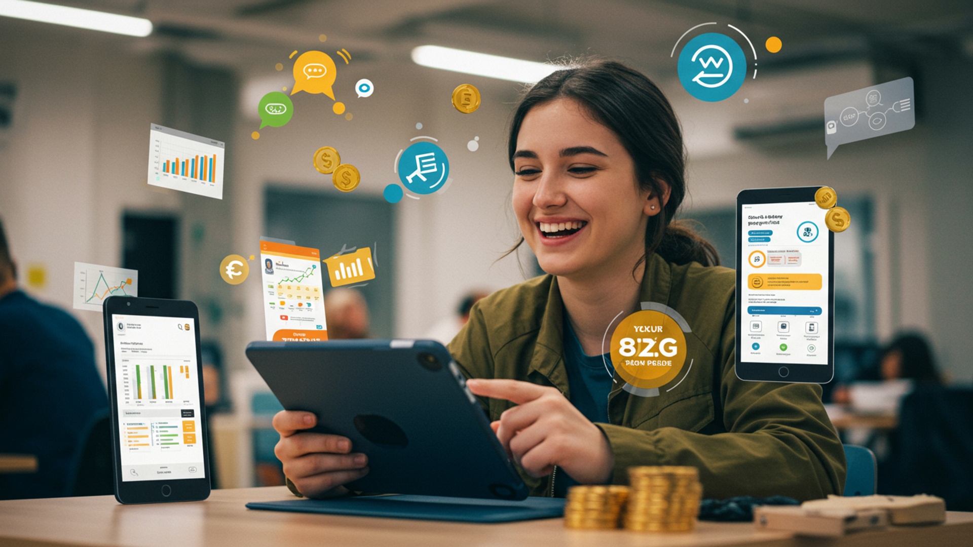 Smart Money Moves: A Student's Guide to Finance and Budgeting in the UK illustration