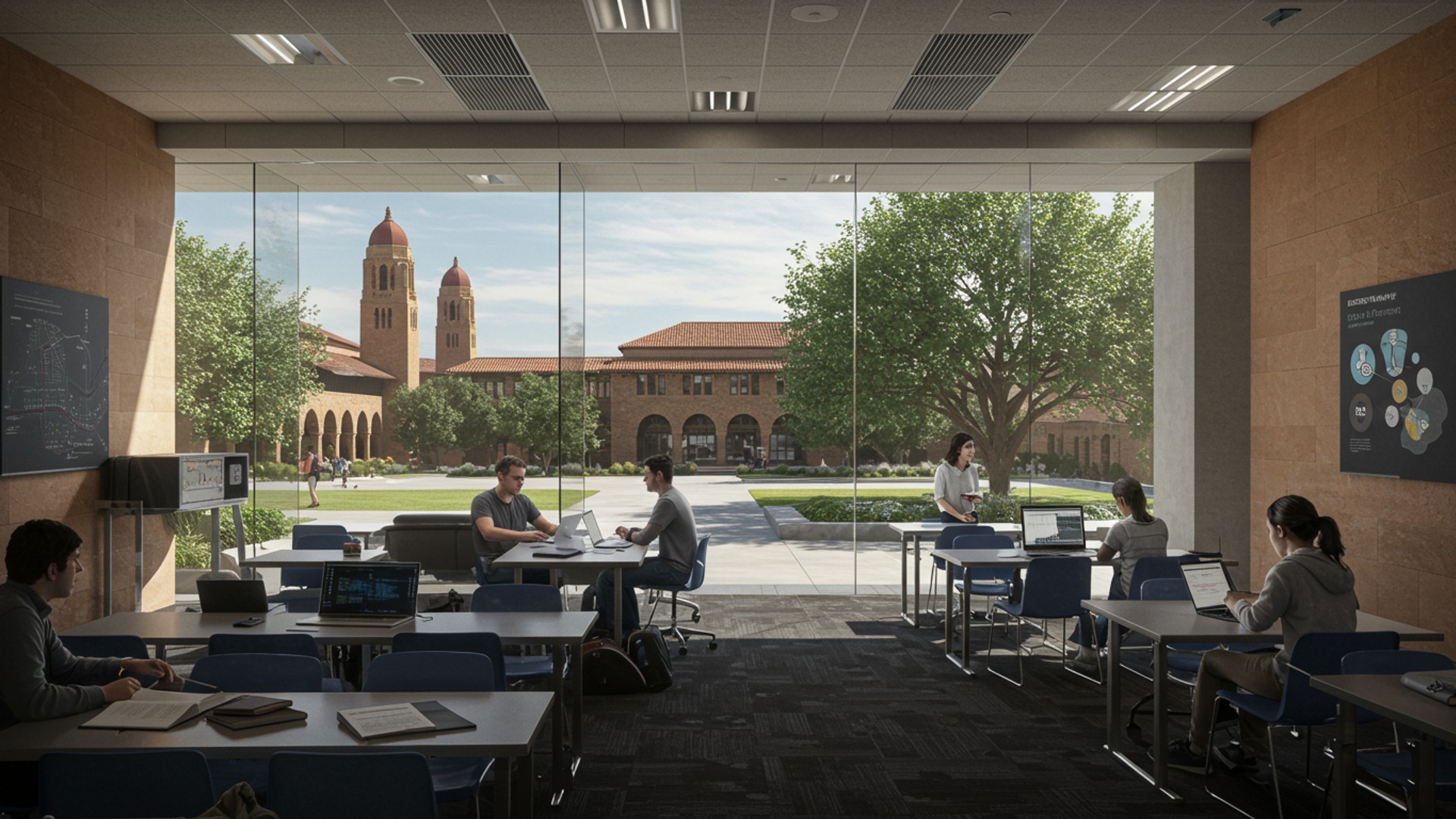 Stanford University: Unlocking Future Careers with Innovative Programs and Global Impact illustration