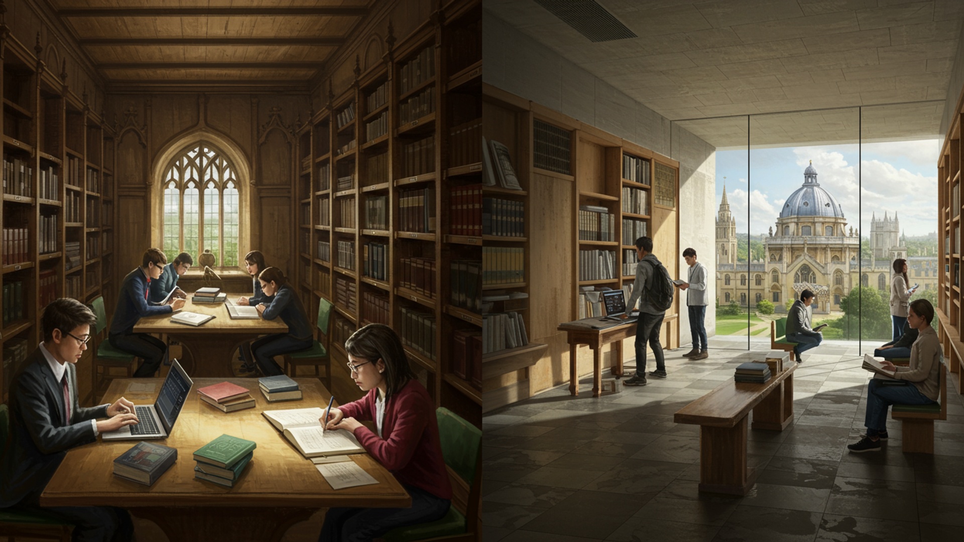 Tradition Meets Tomorrow: Exploring How University of Oxford Prepares Students for a Dynamic World illustration