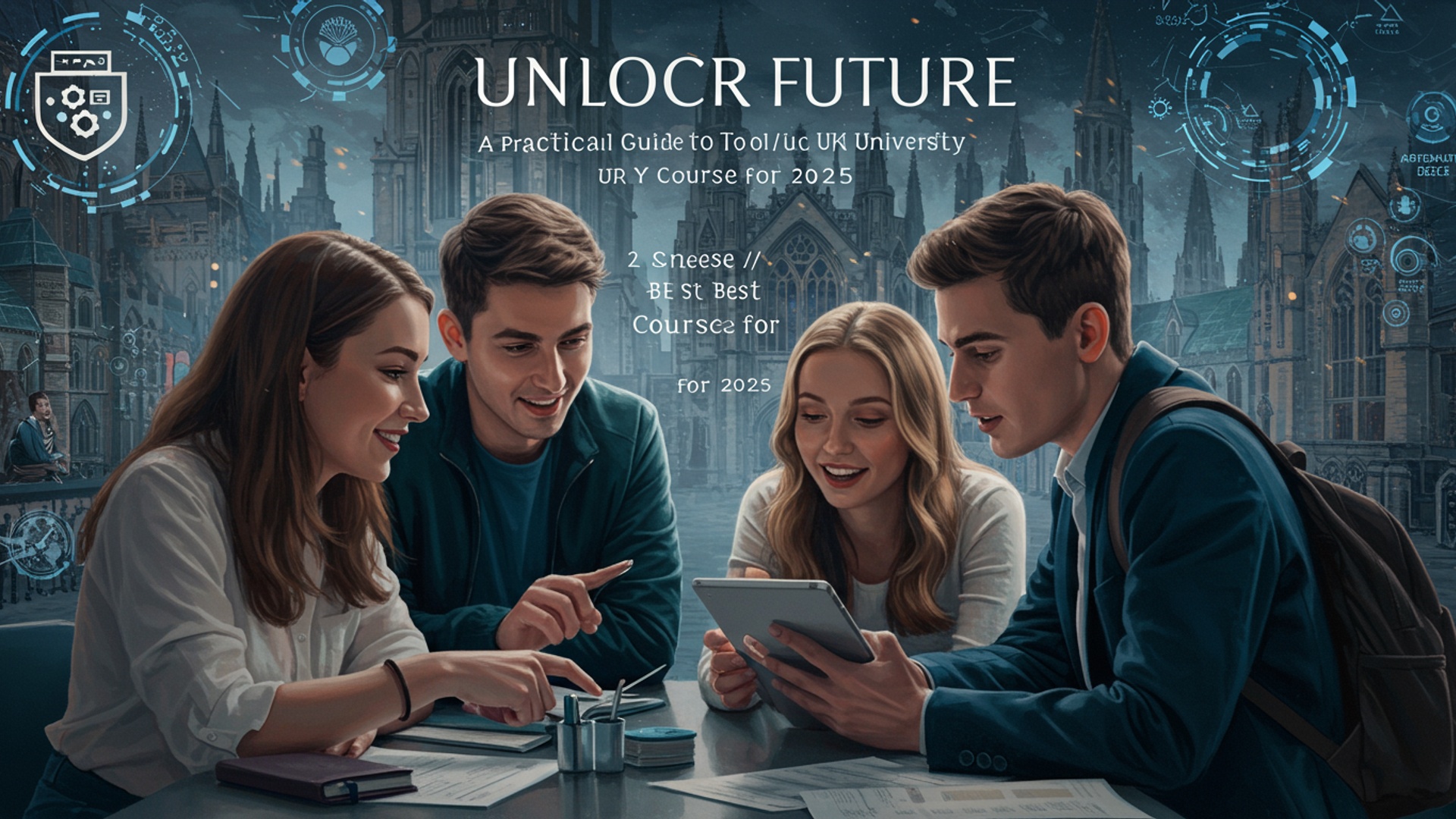 Unlock Your Future: A Practical Guide to Choosing the Best UK University Course for 2025 illustration