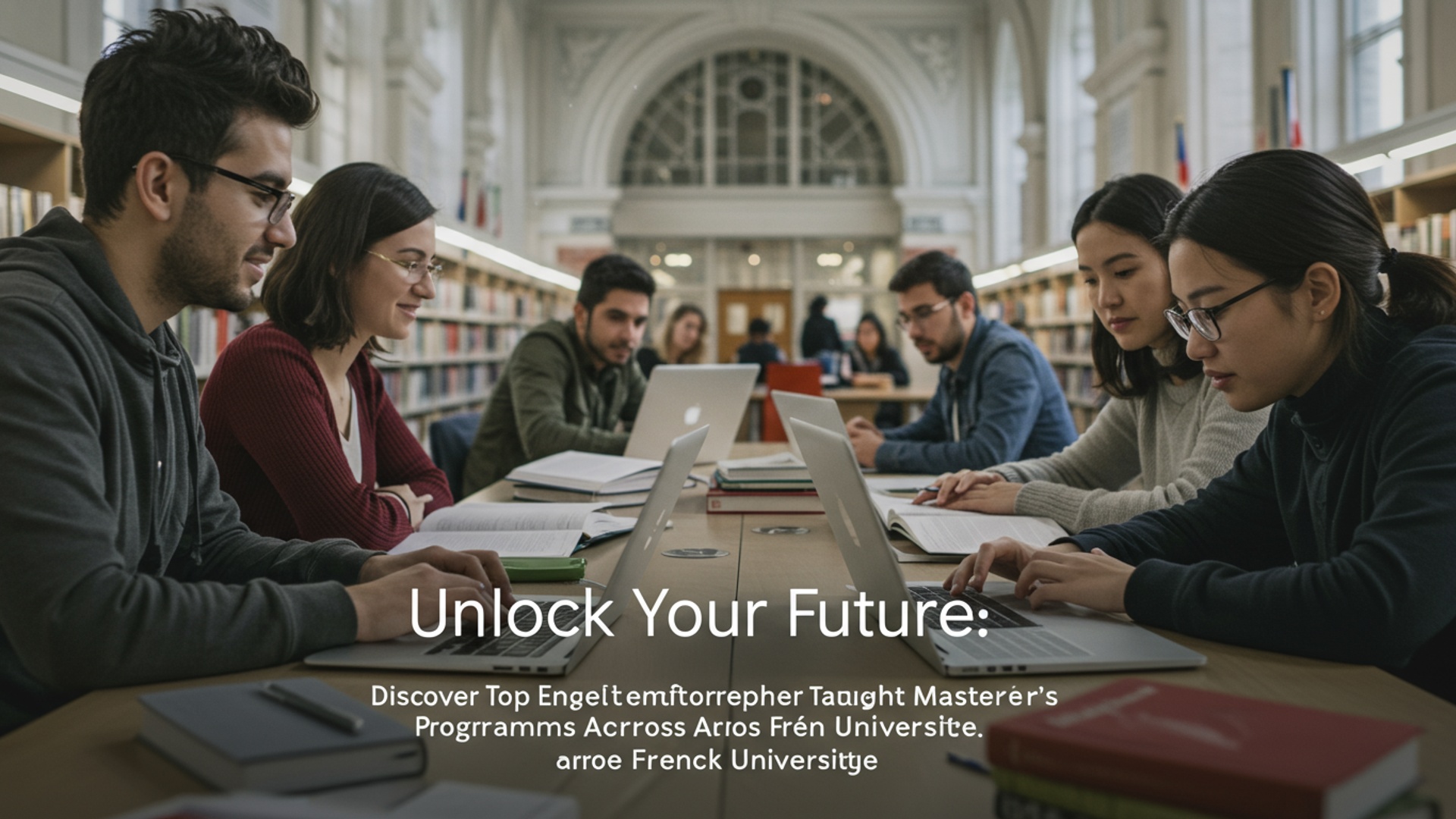 Unlock Your Future: Discover Top English-Taught Master's Programs Across French Universities illustration