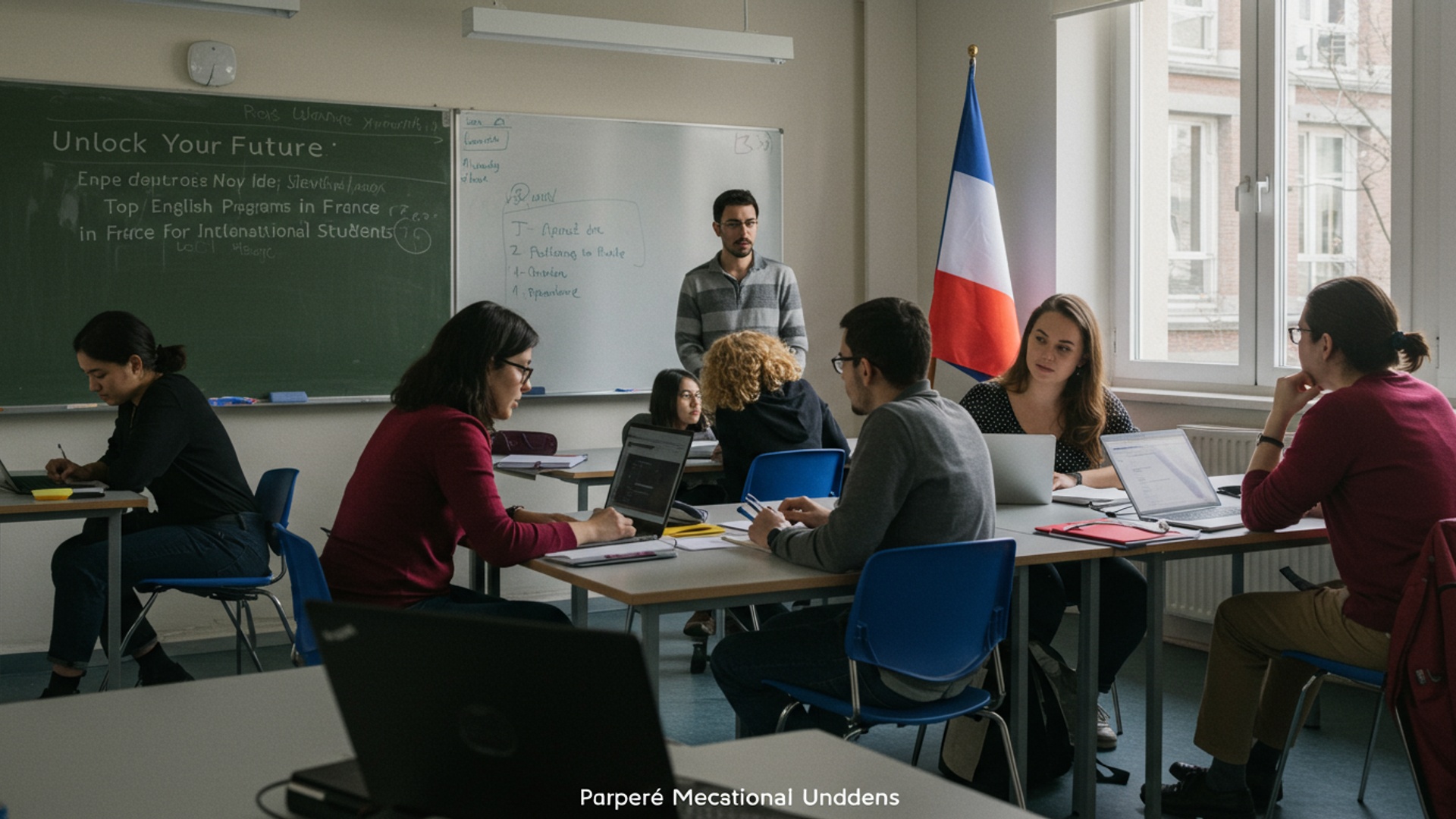 Unlock Your Future: Top English Taught Programs in France for International Students illustration