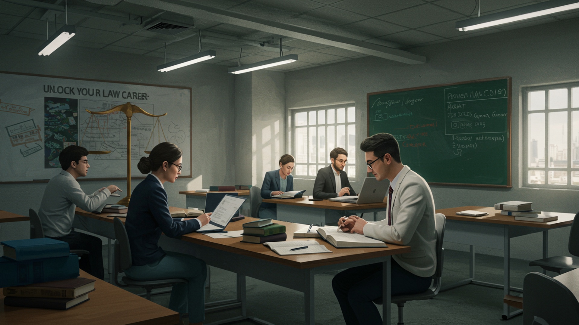 Unlock Your Law Career: Proven CLAT 2025 Tactics for Admission to Premier Institutions illustration