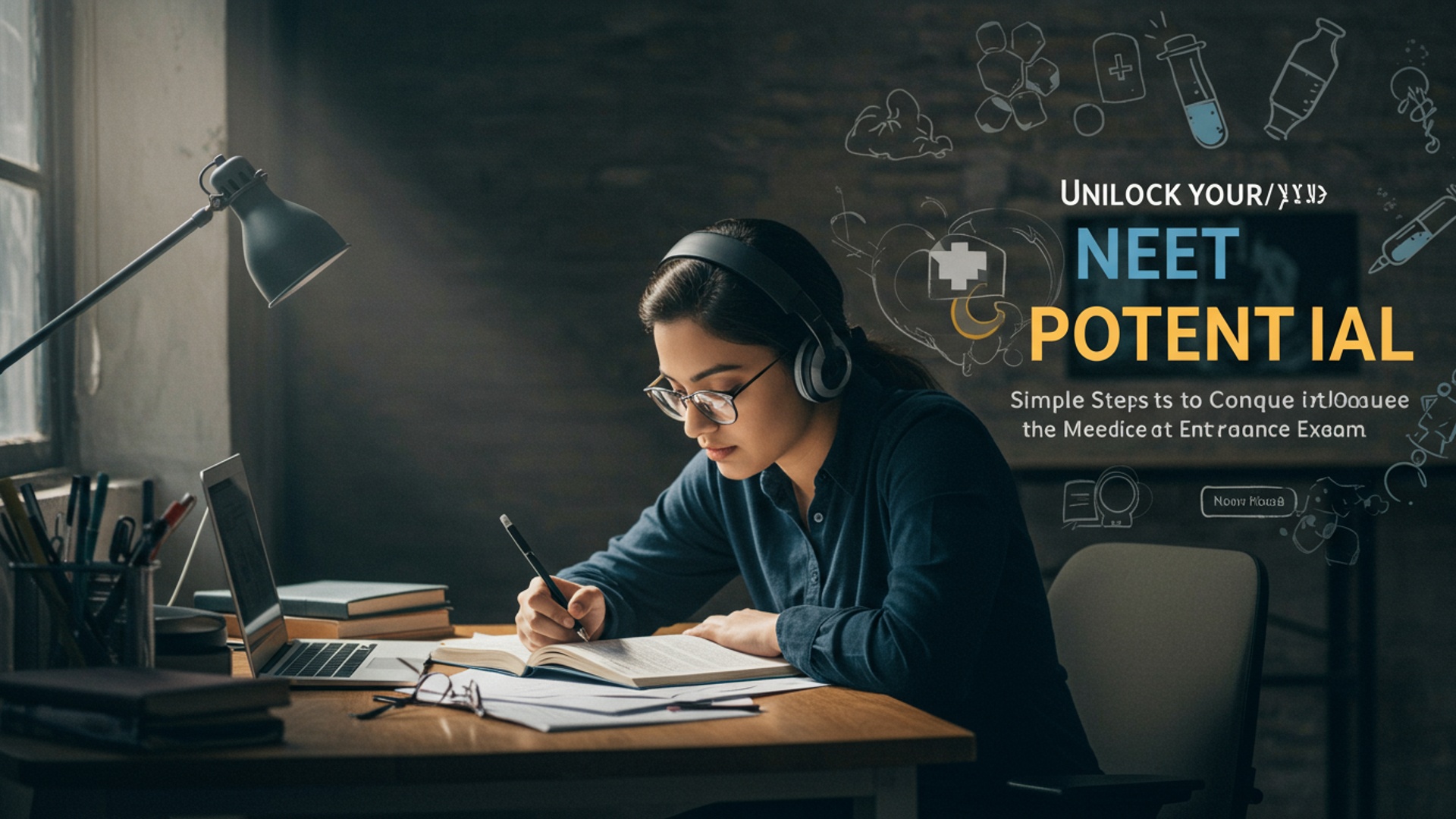 Unlock Your NEET Potential: Simple Steps to Conquer the Medical Entrance Exam illustration