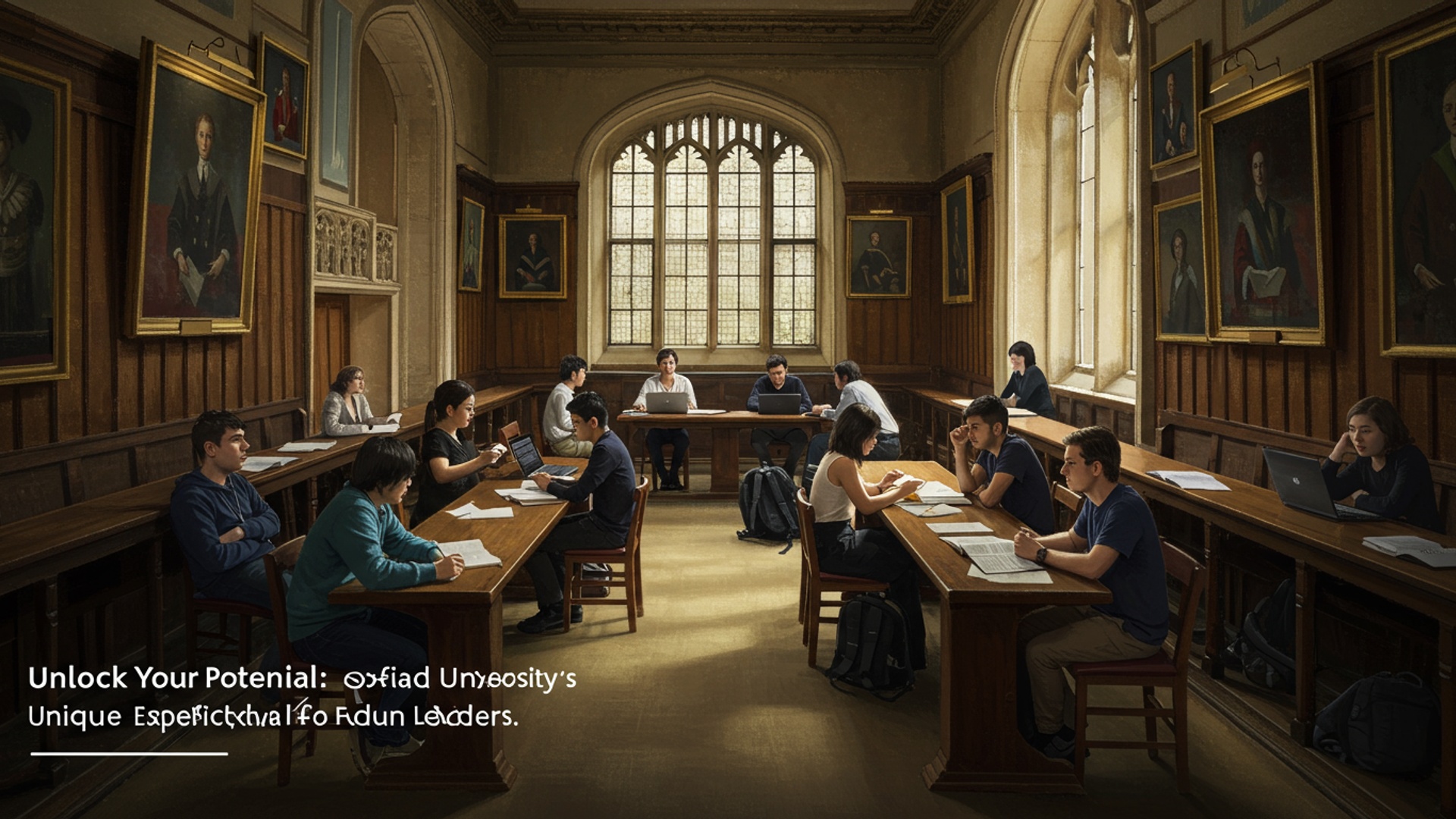 Unlock Your Potential: Discovering Oxford University's Unique Learning Experience for Future Leaders illustration