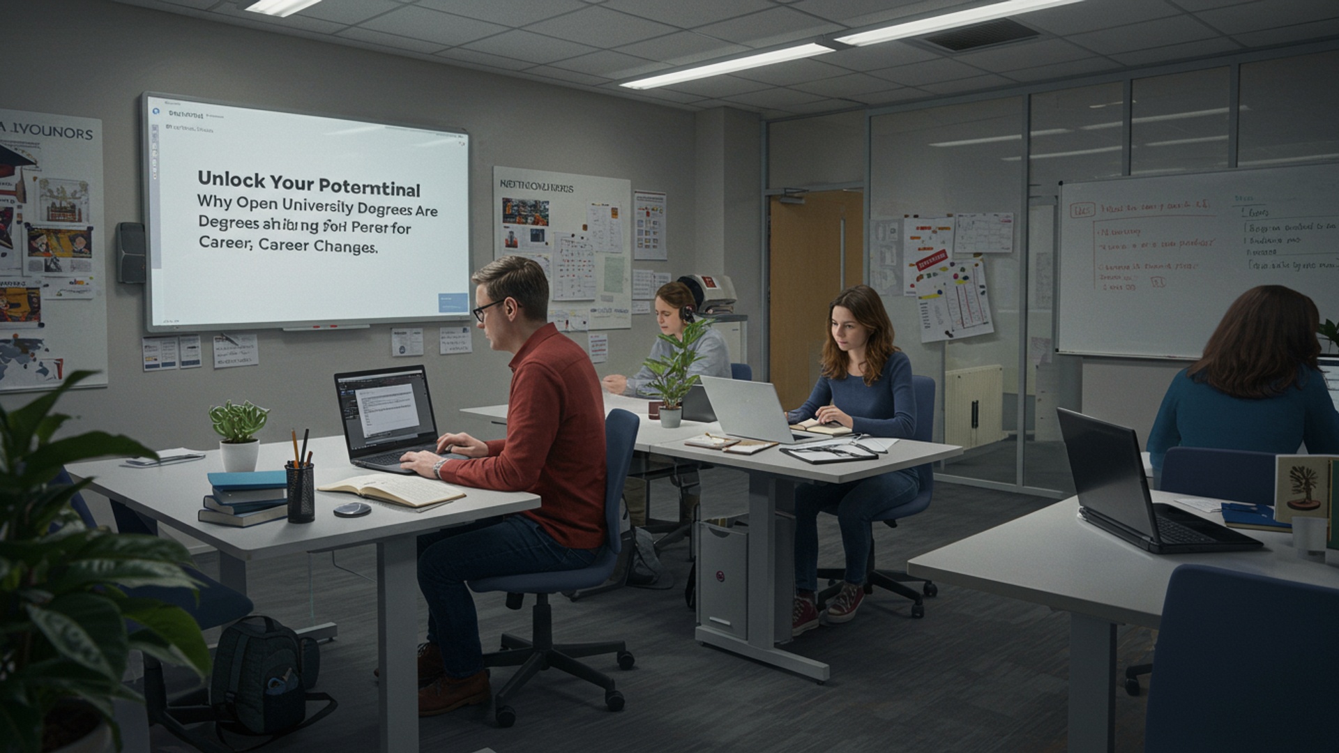 Unlock Your Potential: Why Open University Degrees Are Perfect for Career Changers illustration