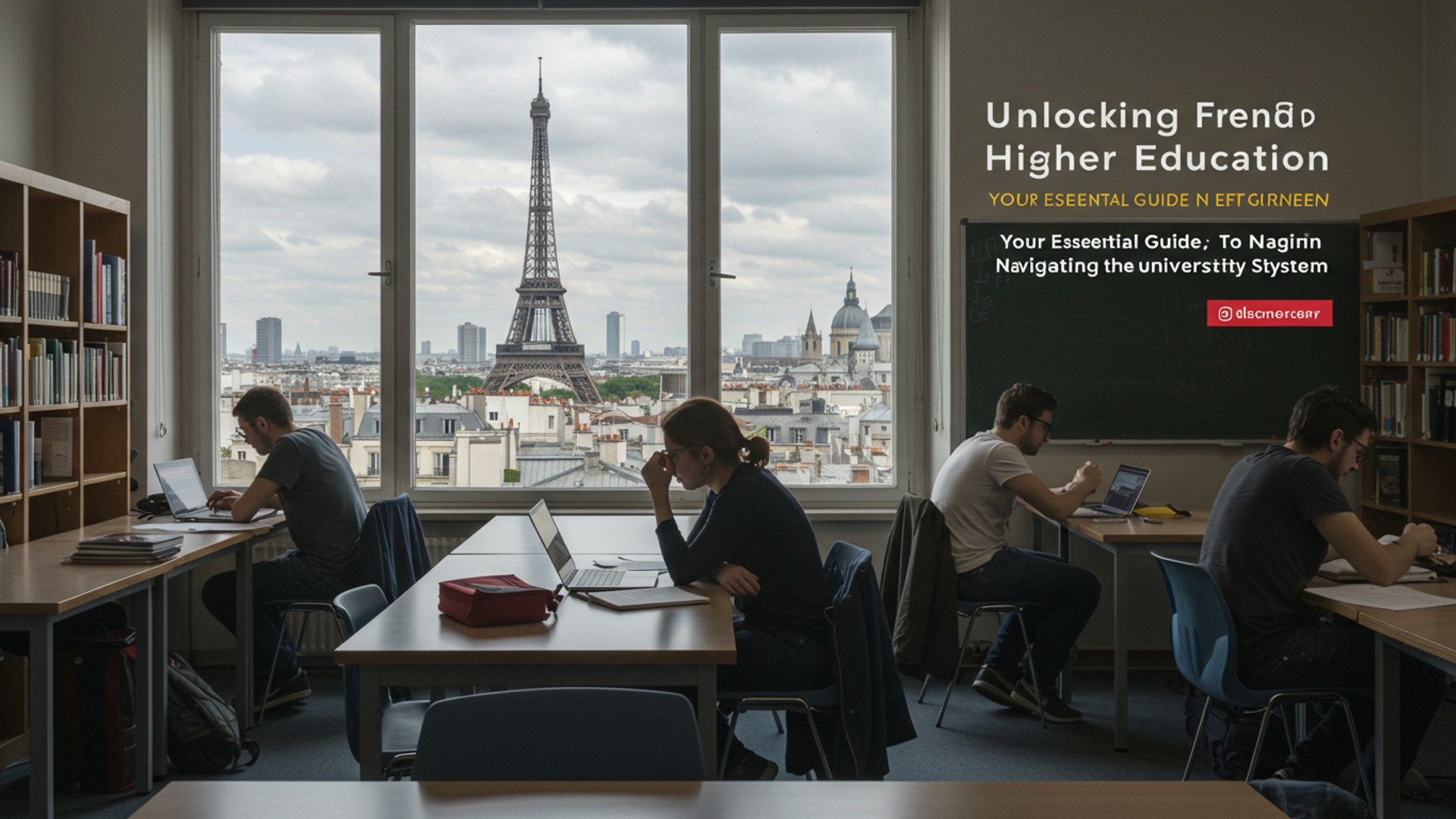 Unlocking French Higher Education: Your Essential Guide to Navigating the University System illustration