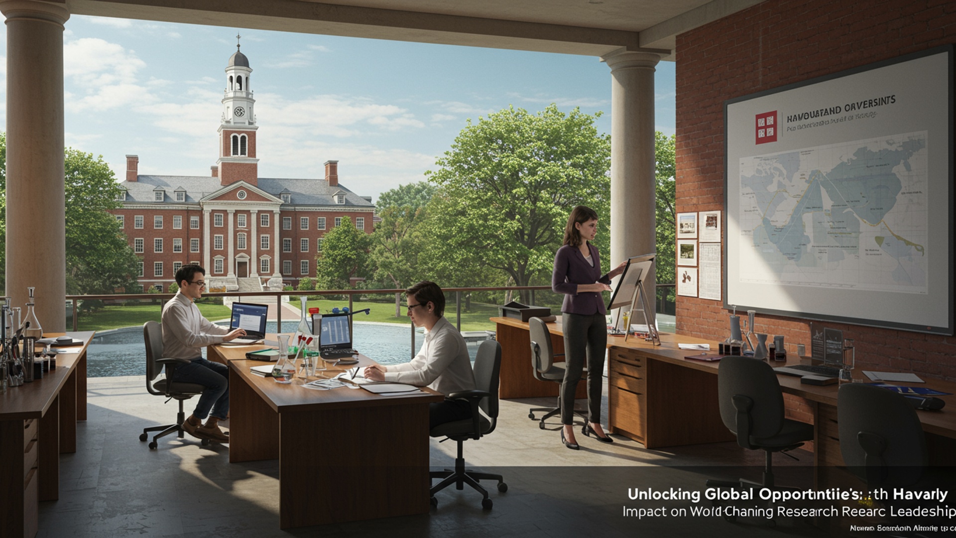 Unlocking Global Opportunities: Harvard University's Impact on World-Changing Research and Leadership illustration