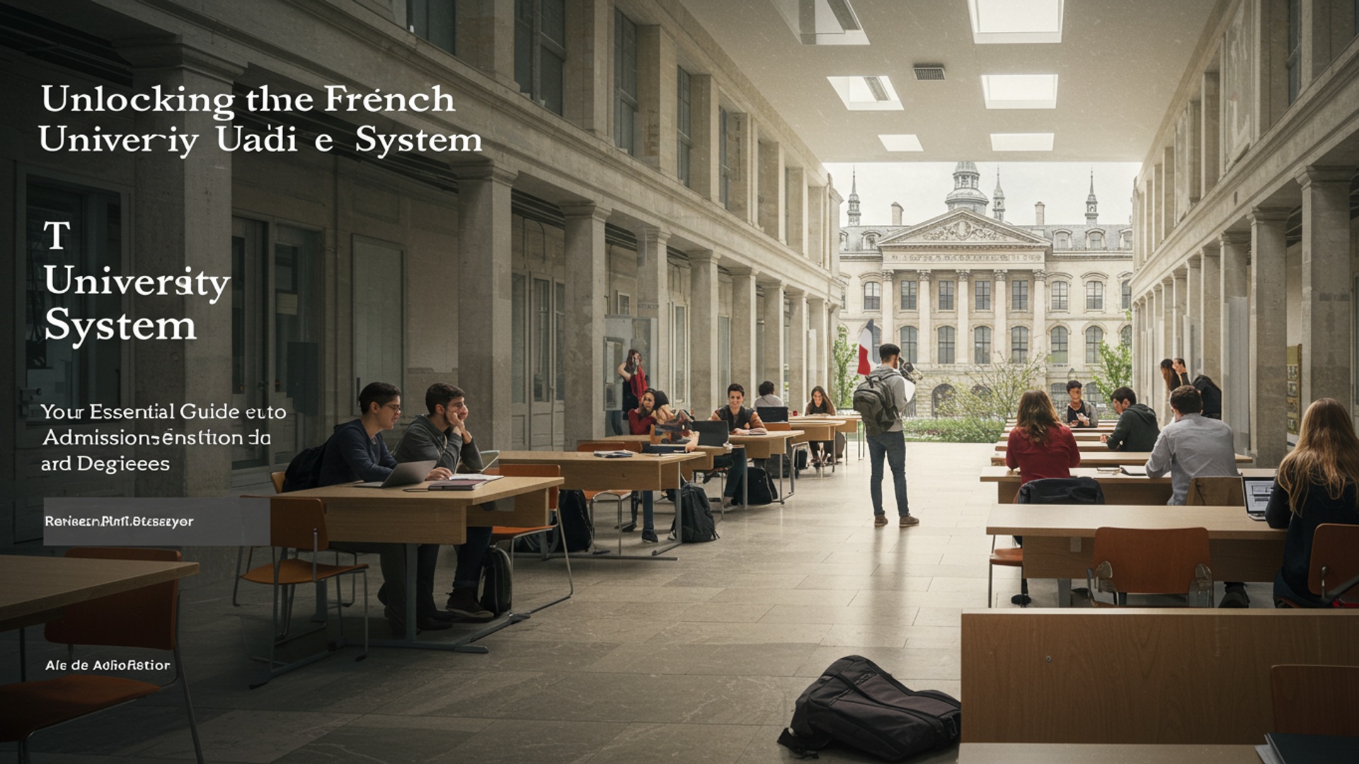 Unlocking the French University System: Your Essential Guide to Admissions and Degrees illustration