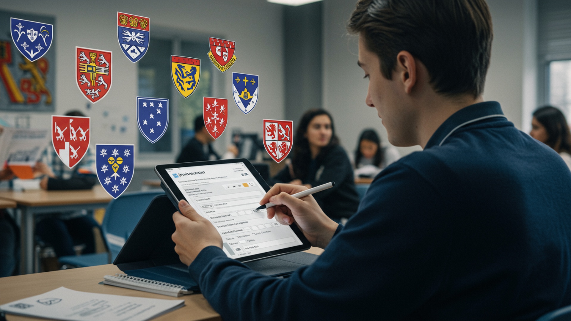 Your Gateway to Success: A Step-by-Step Guide for UK University Applications illustration