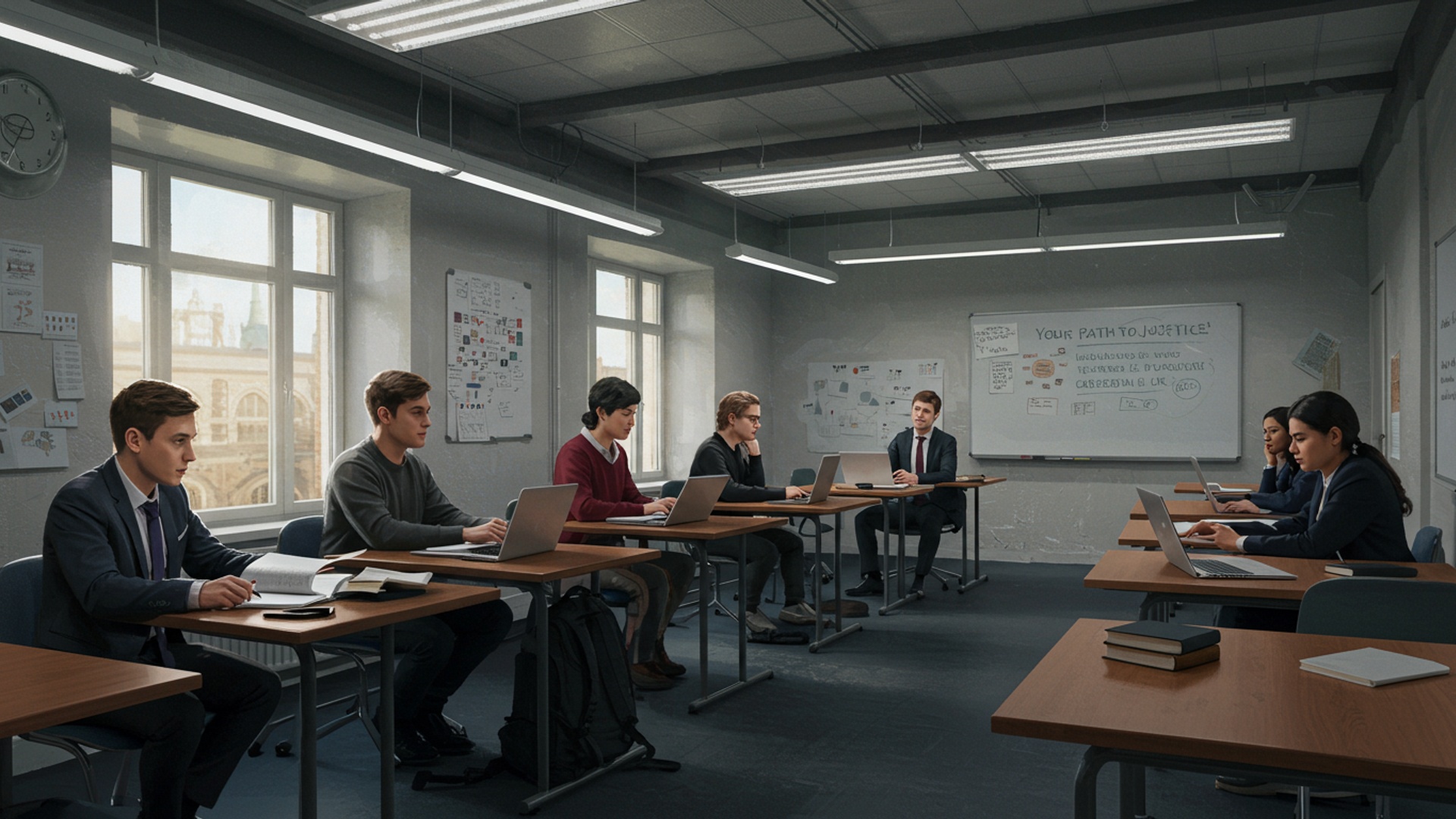 Your Path to Justice: Understanding Law Degrees and Careers in the UK illustration