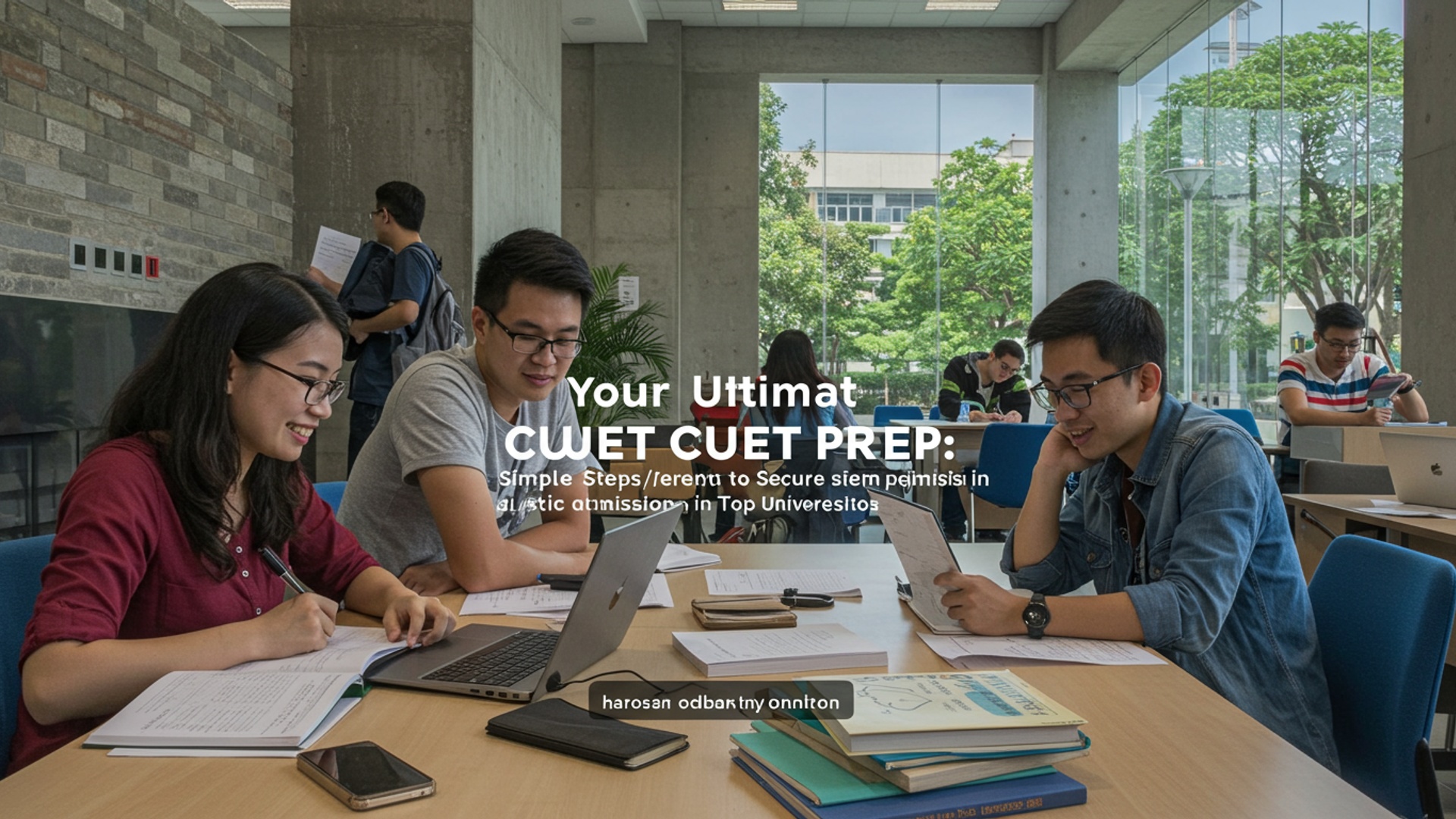 Your Ultimate CUET Prep: Simple Steps to Secure Admission in Top Universities illustration