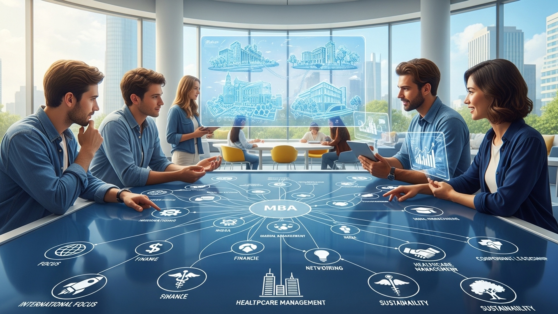 Beyond Rankings: How to Choose the Perfect MBA Program for Your Goals illustration