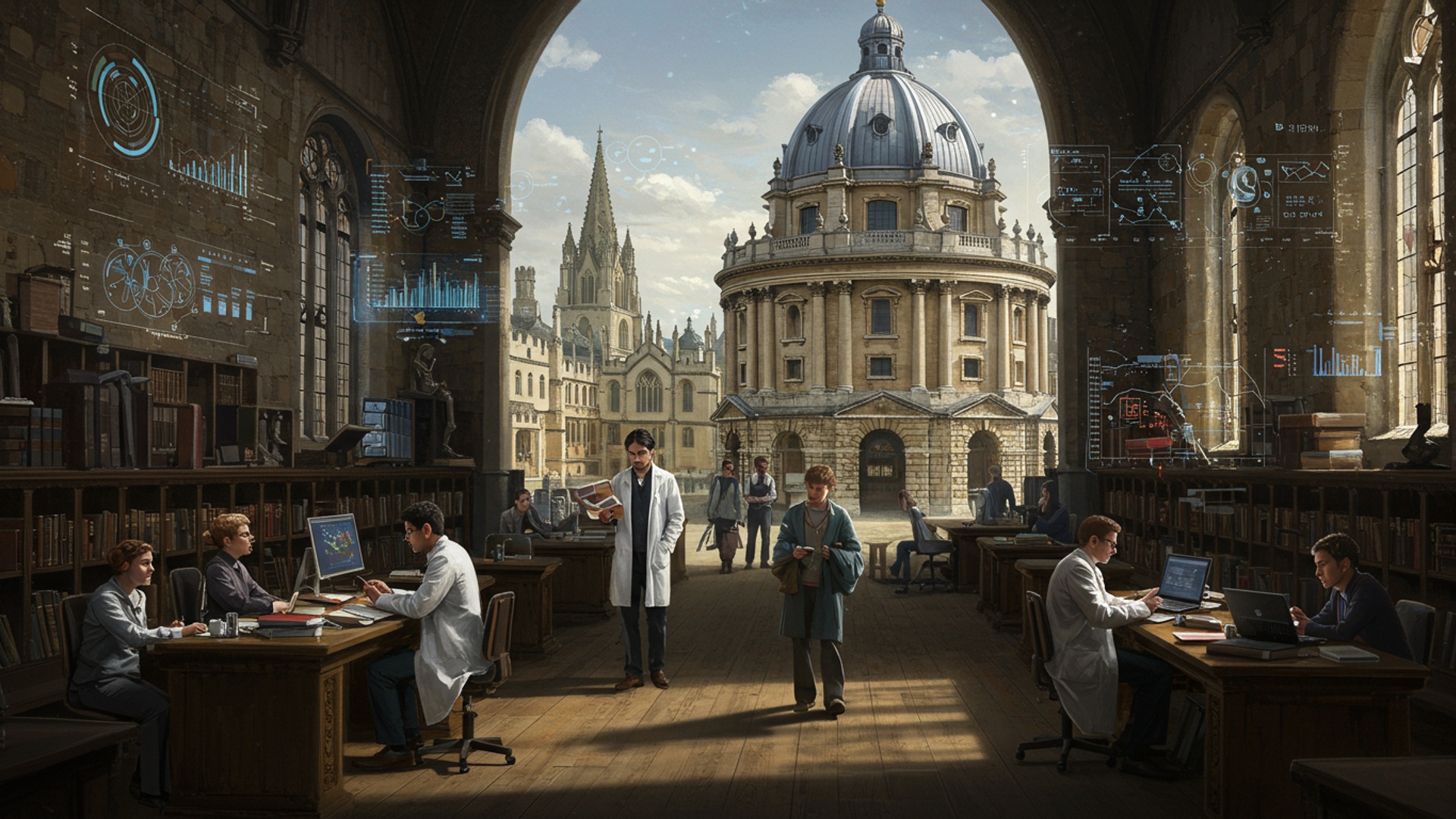 Beyond the Books: Oxford's Enduring Legacy in Solving Humanity's Toughest Challenges illustration