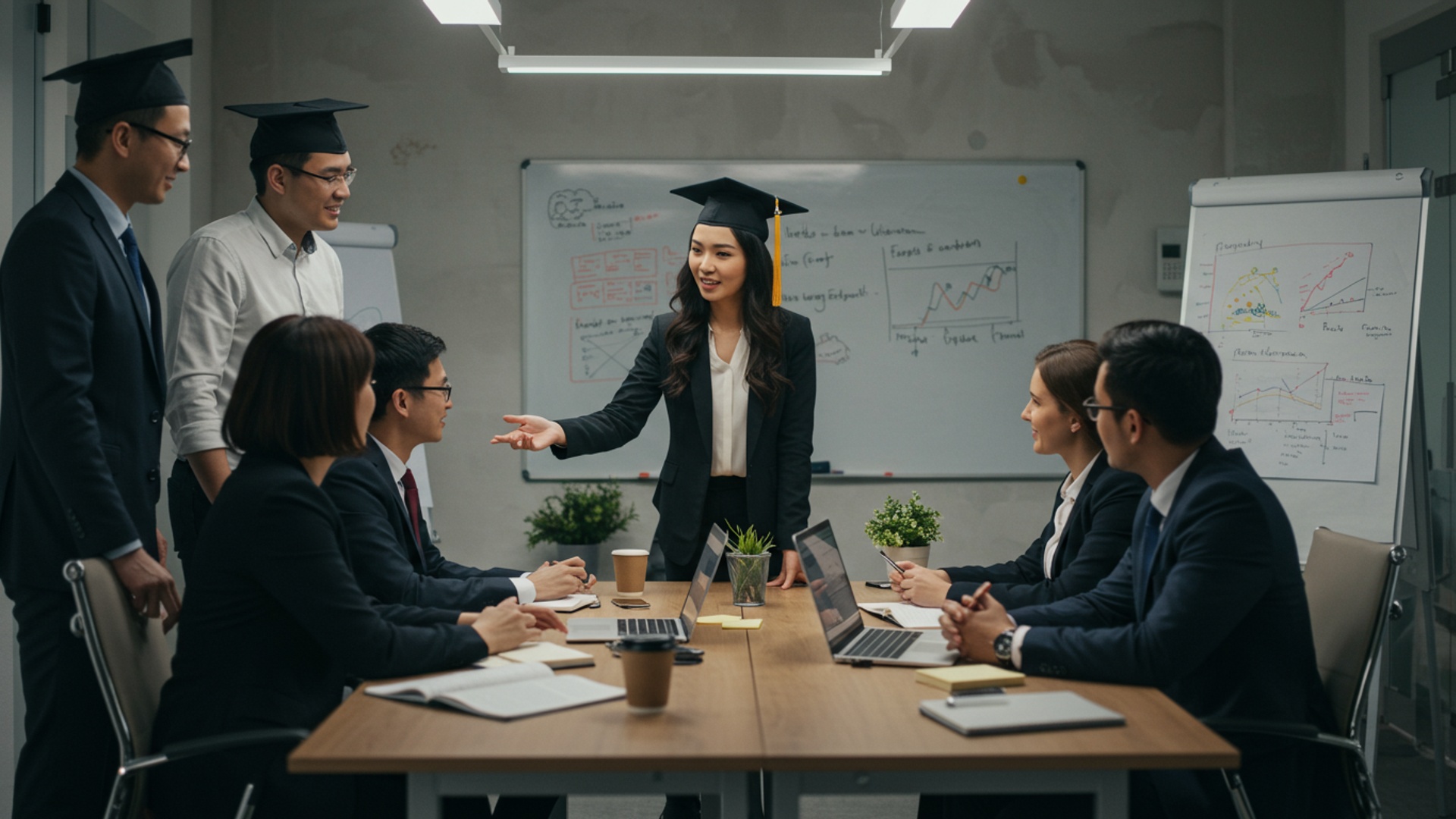 Beyond the Classroom: Real-World Advantages of Earning a Management Degree Today illustration