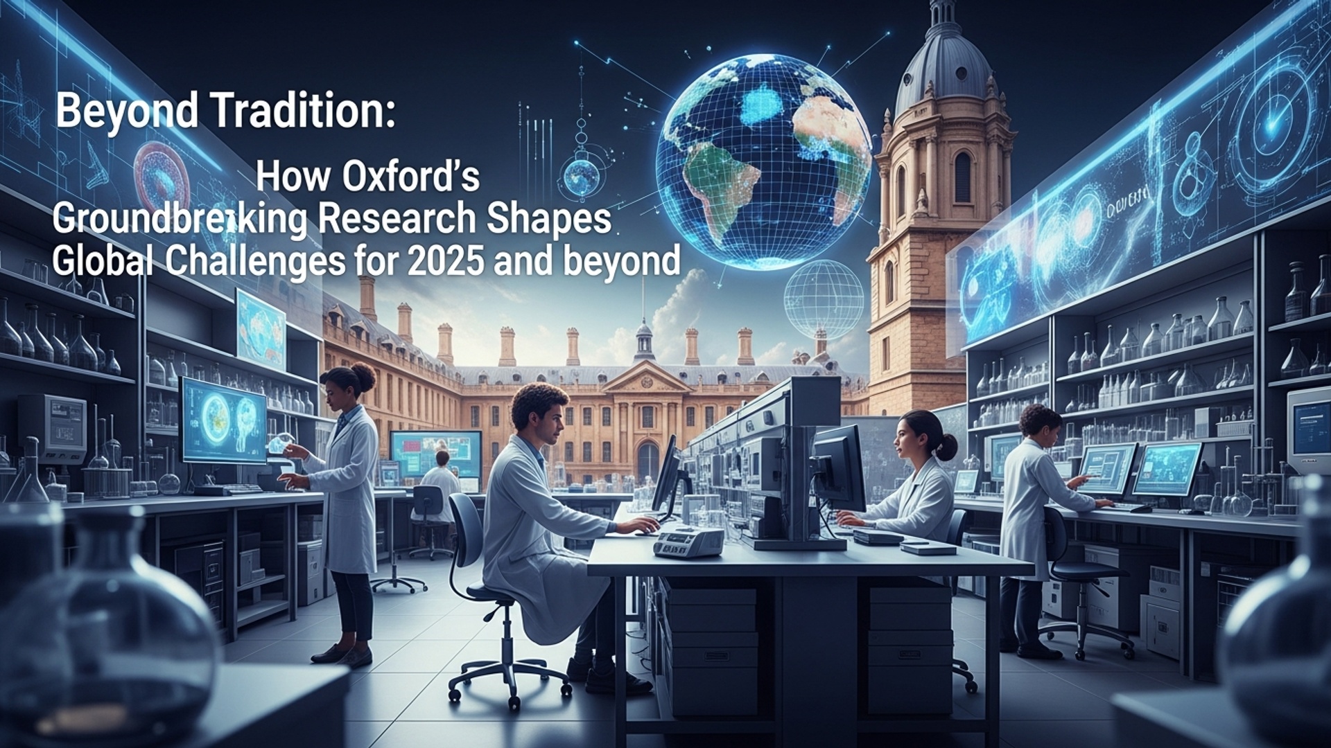 Beyond Tradition: How Oxford's Groundbreaking Research Shapes Global Challenges for 2025 and Beyond illustration