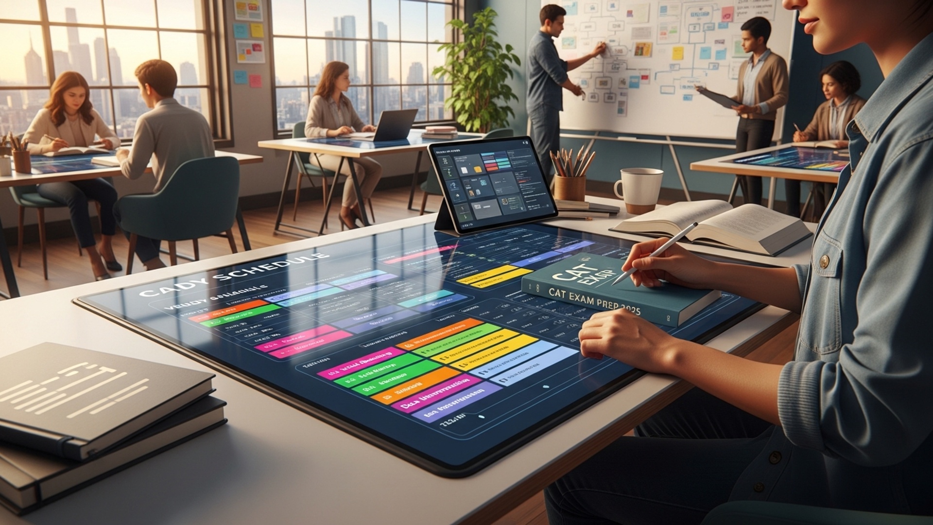 CAT Exam Success: How to Build an Effective Study Plan for 2025 Aspirants illustration