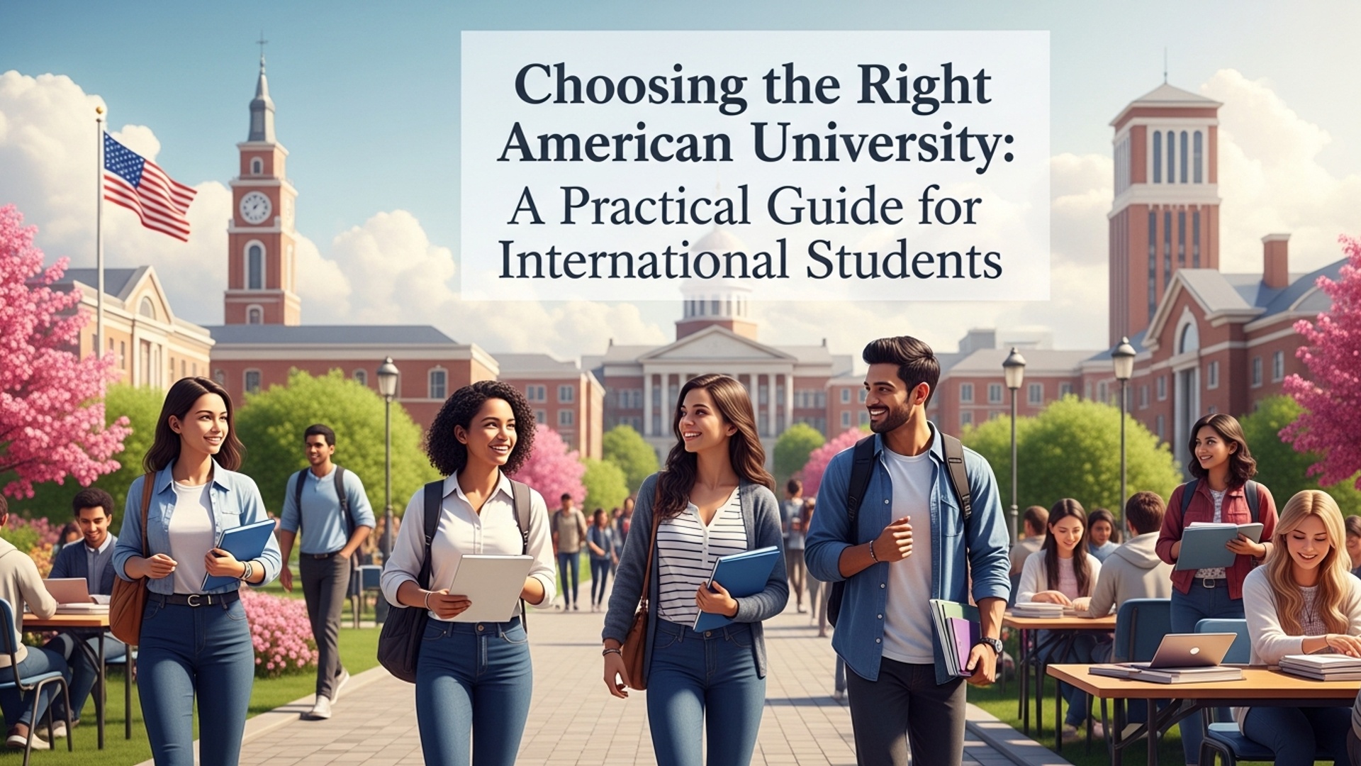 Choosing the Right American University: A Practical Guide for International Students illustration