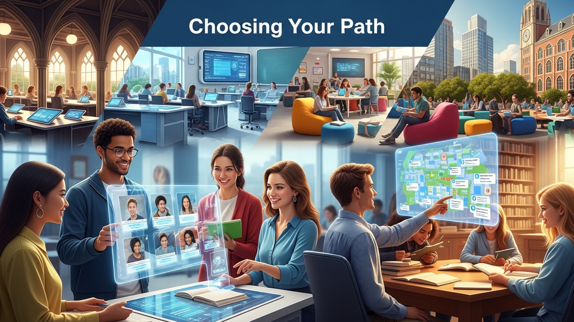 Choosing Your Path: Essential Considerations for an American University Education illustration