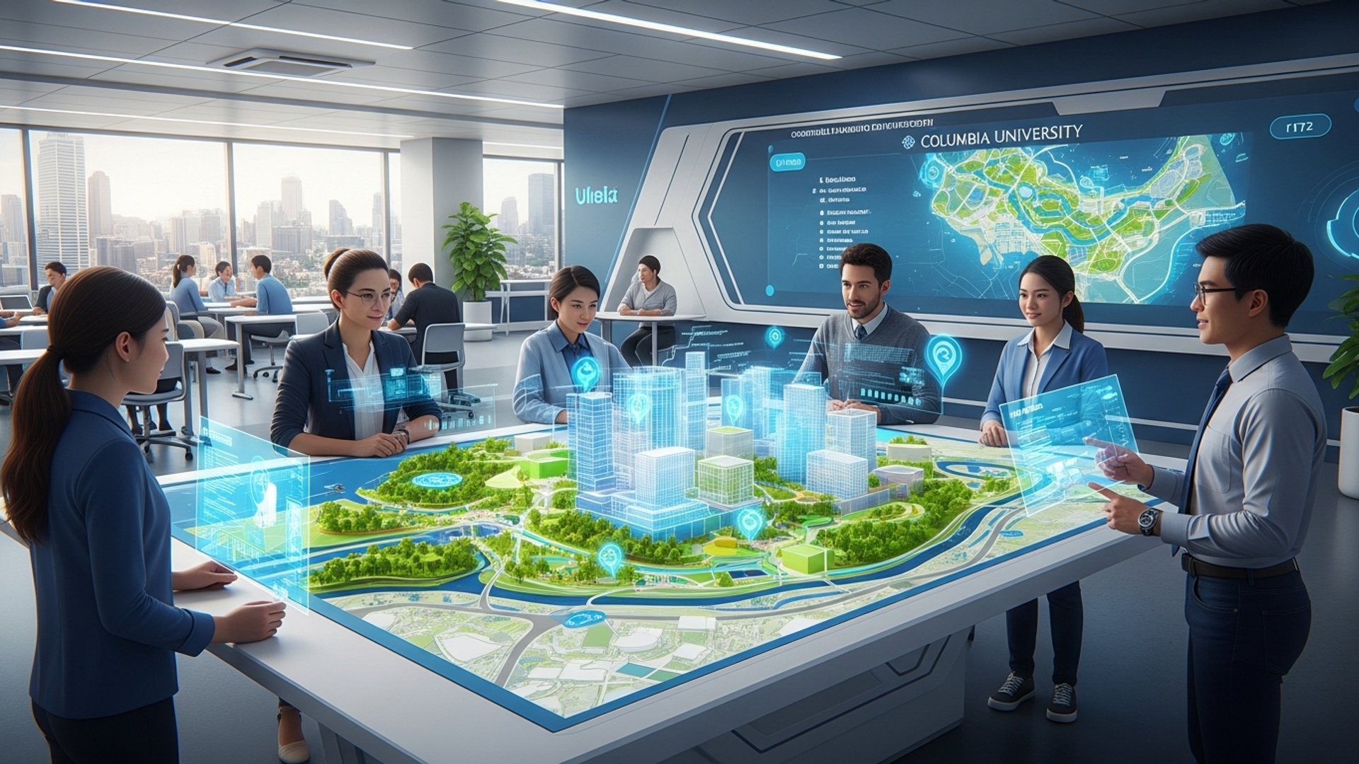 Columbia's Urban Planning: Creating Sustainable Cities and Communities for Tomorrow illustration