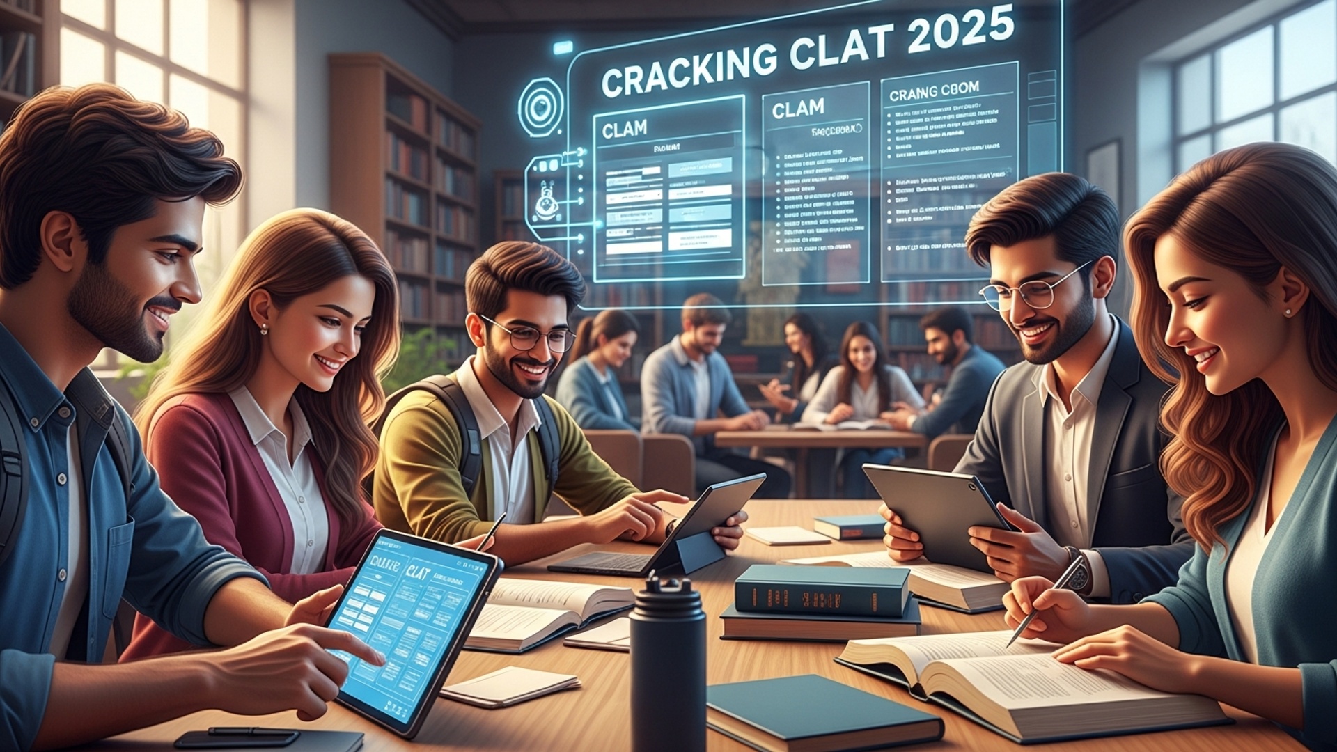 Cracking CLAT 2025: Your Comprehensive Guide to Acing the Law Entrance Exam illustration