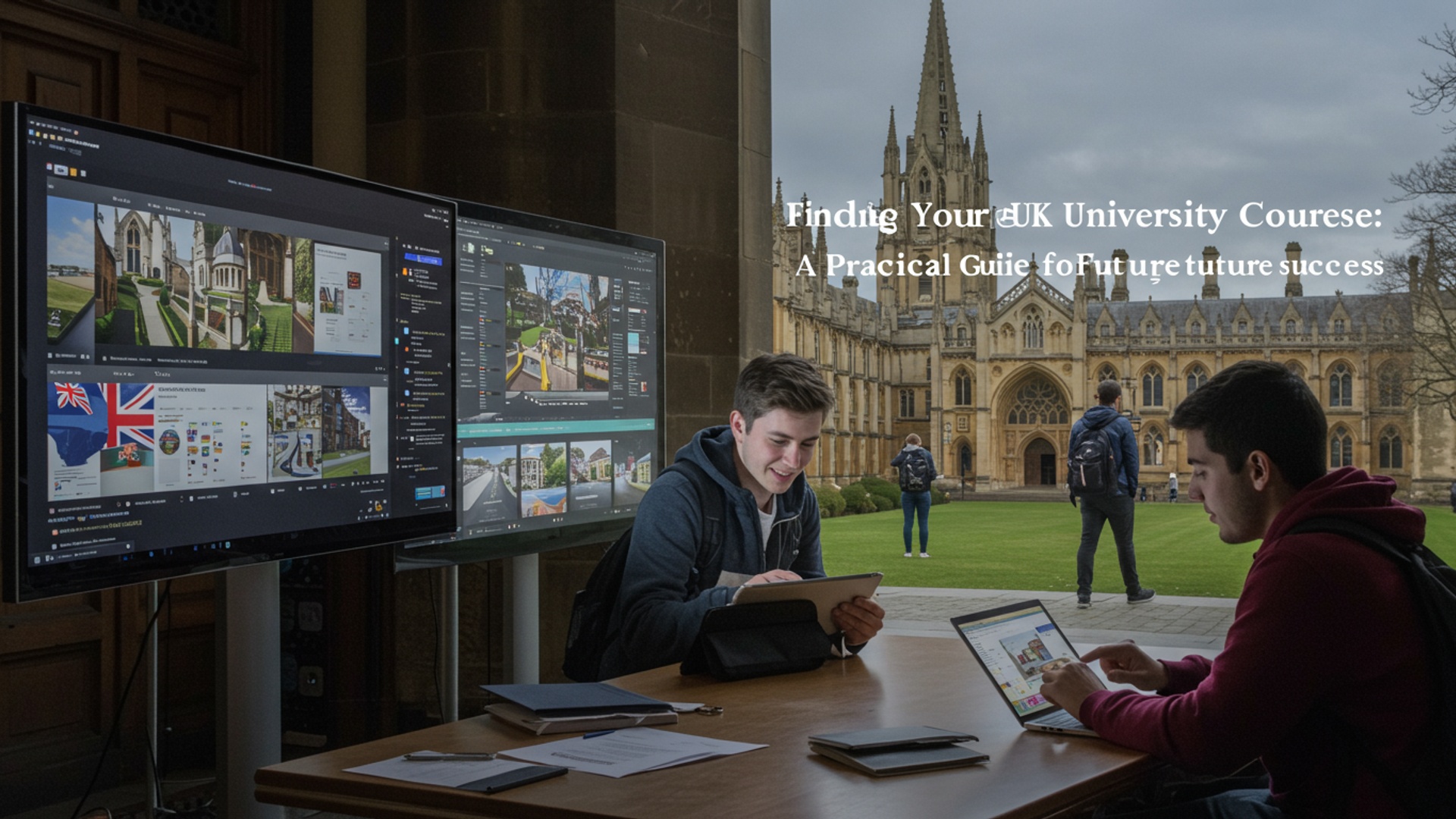 Finding Your Ideal UK University Course: A Practical Guide for Future Success illustration