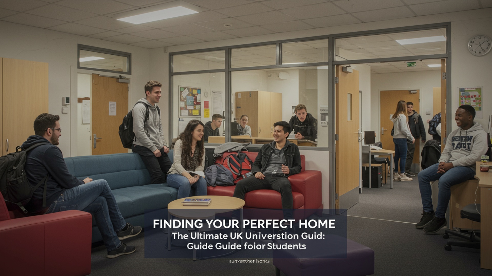 Finding Your Perfect Home: The Ultimate UK University Accommodation Guide for Students illustration